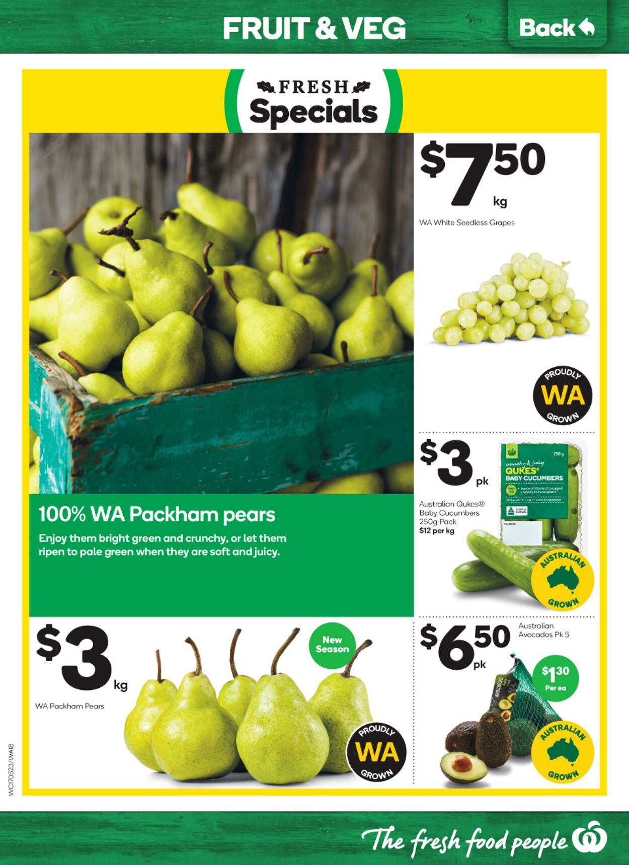 Catalogue Woolworths 17.05.2023 - 23.05.2023