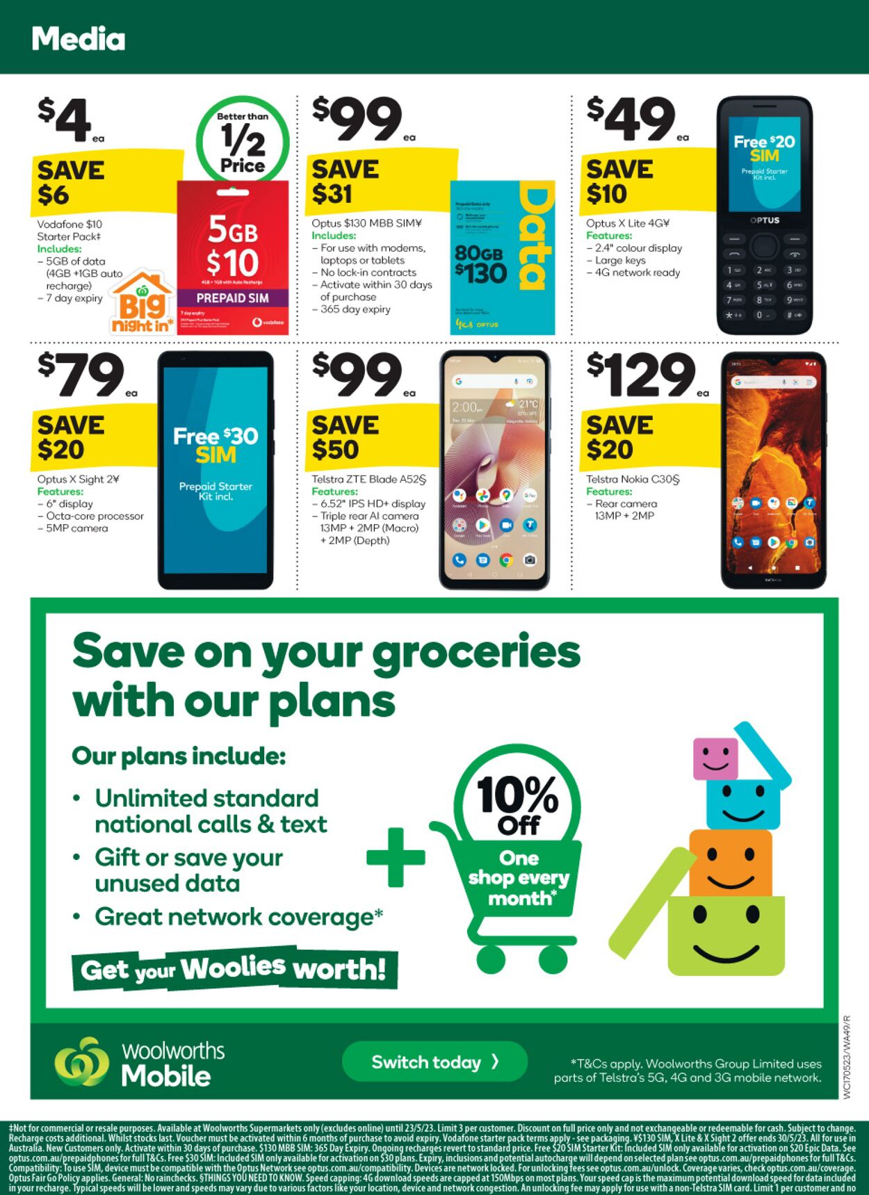 Catalogue Woolworths 17.05.2023 - 23.05.2023