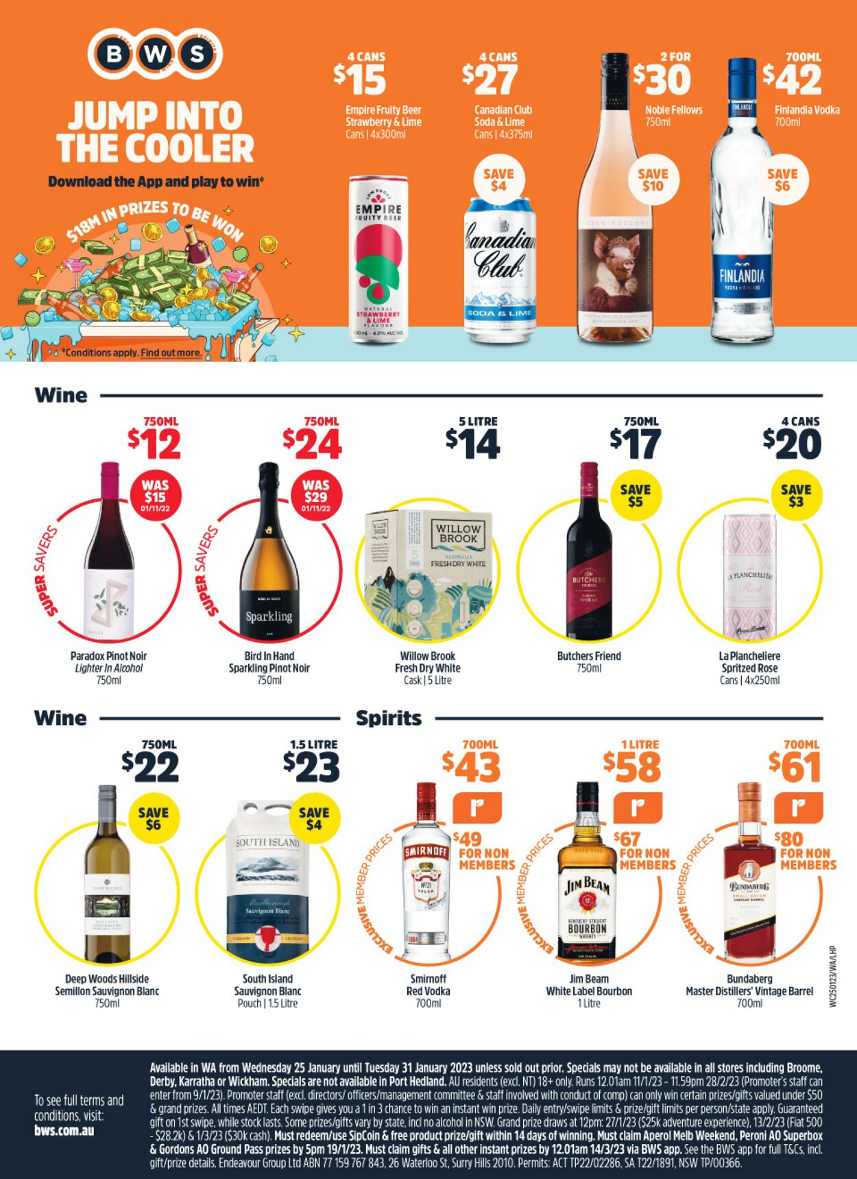 Catalogue Woolworths 25.01.2023 - 31.01.2023