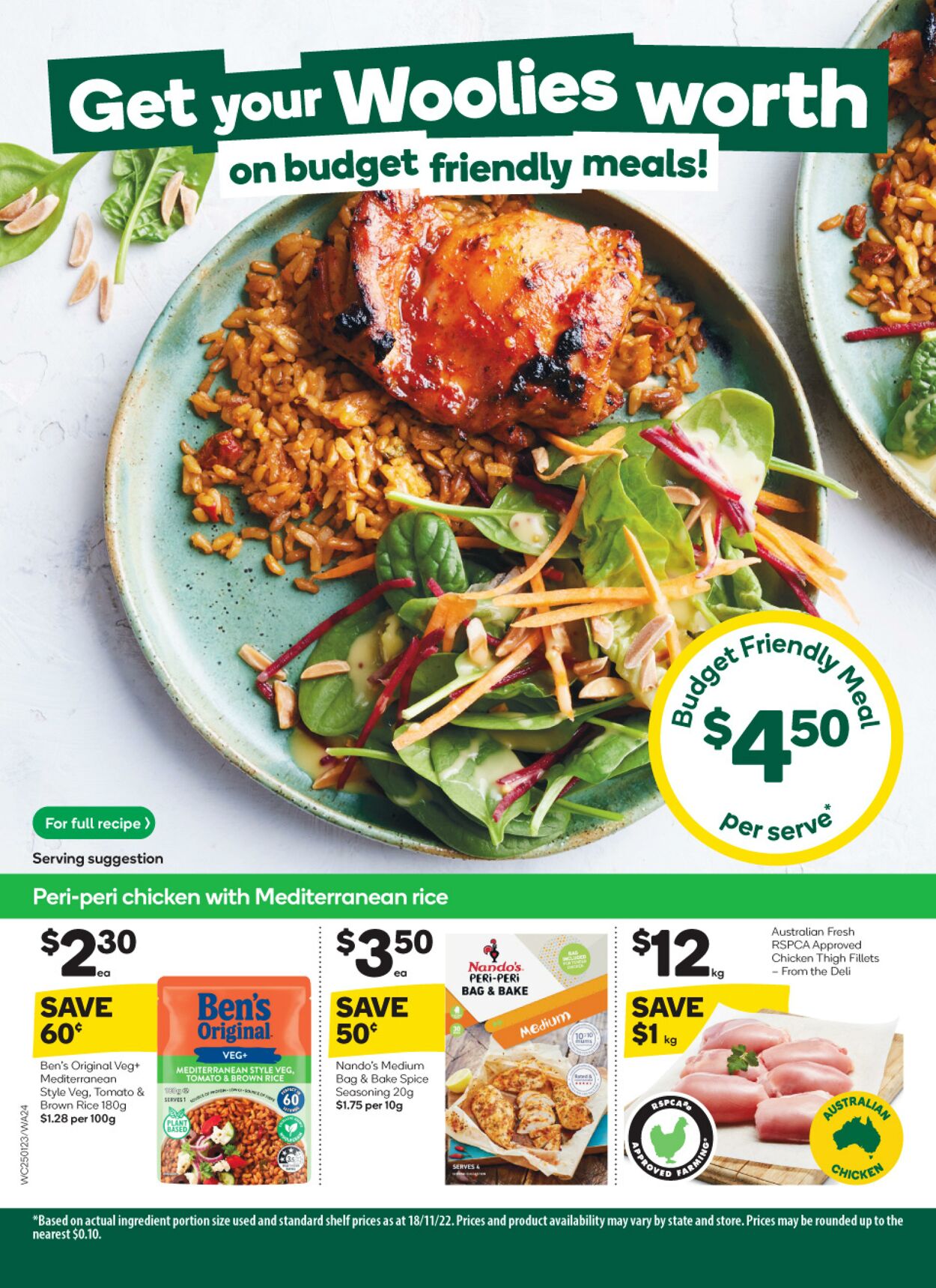 Catalogue Woolworths 25.01.2023 - 31.01.2023