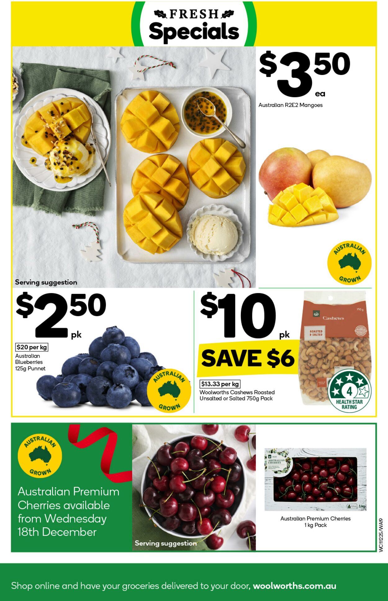 Catalogue Woolworths 11.12.2024 - 17.12.2024