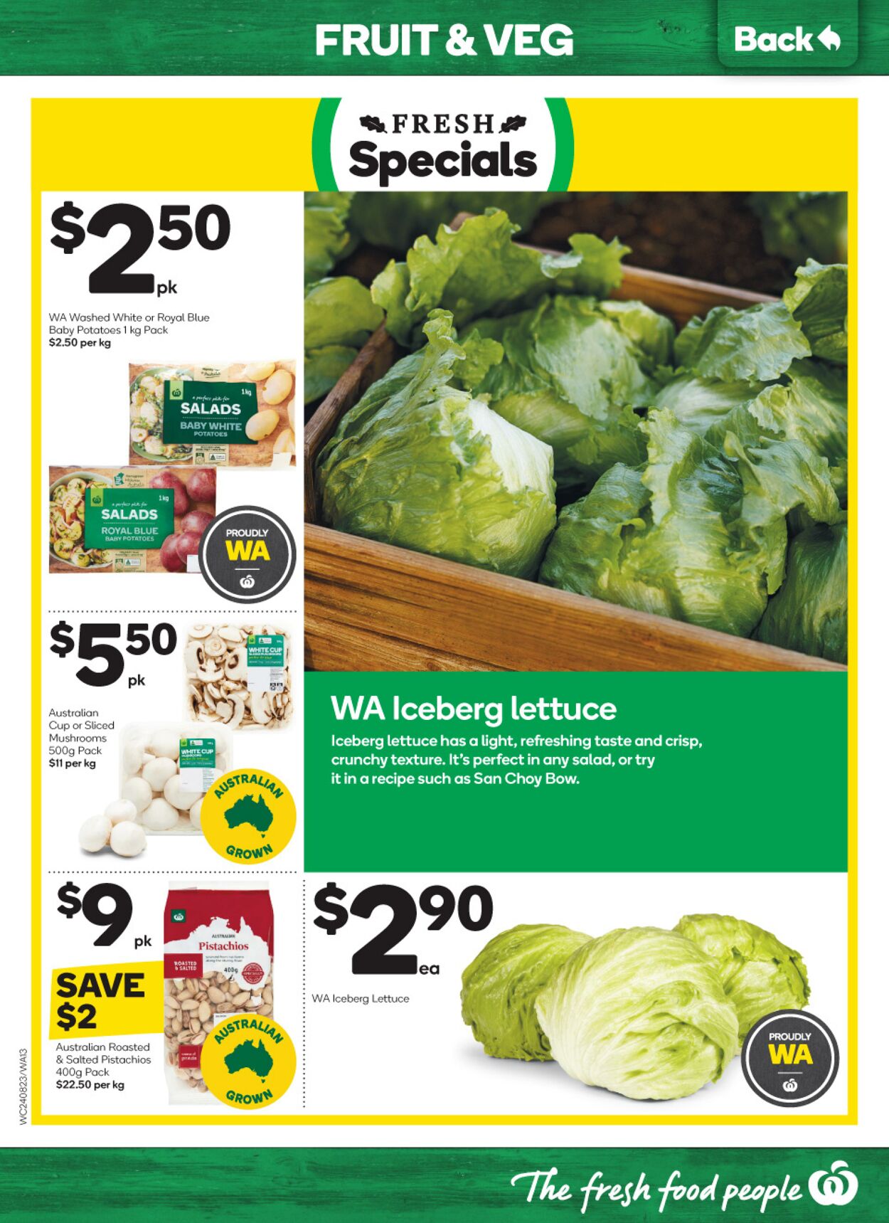 Catalogue Woolworths 24.08.2022 - 30.08.2022