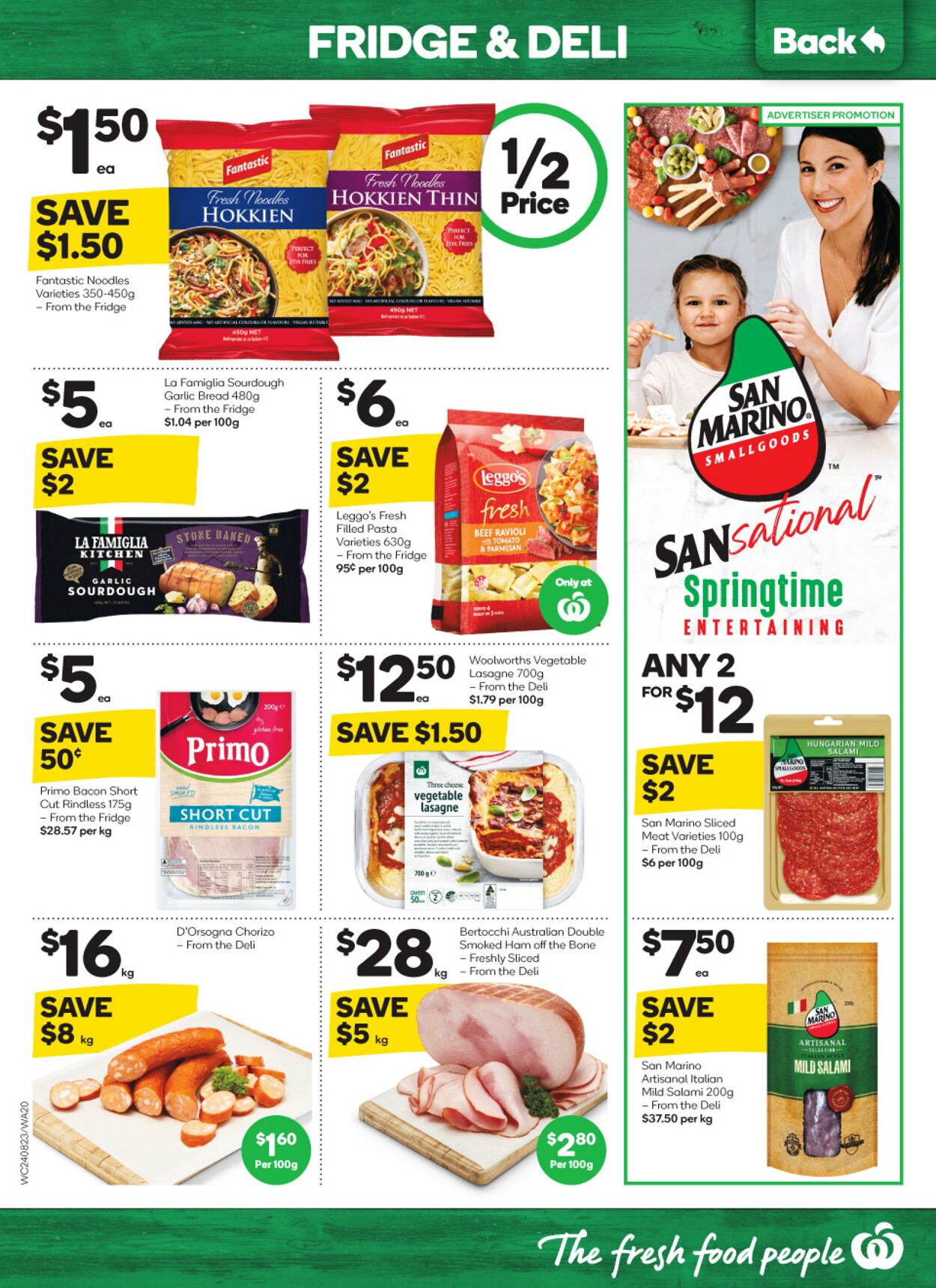 Catalogue Woolworths 24.08.2022 - 30.08.2022