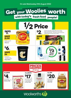 Catalogue Woolworths 24.08.2022-30.08.2022