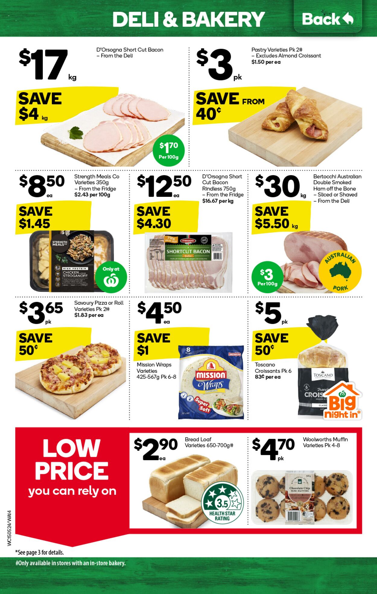 Catalogue Woolworths 15.05.2024 - 21.05.2024