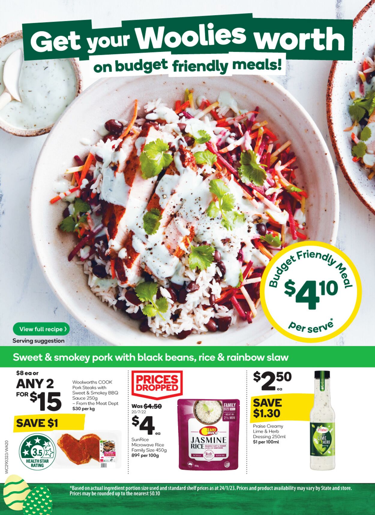 Catalogue Woolworths 29.03.2023 - 04.04.2023