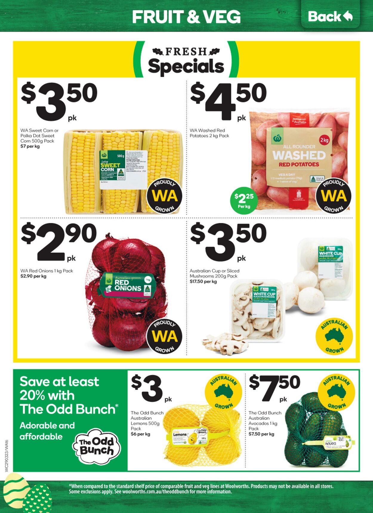 Catalogue Woolworths 29.03.2023 - 04.04.2023