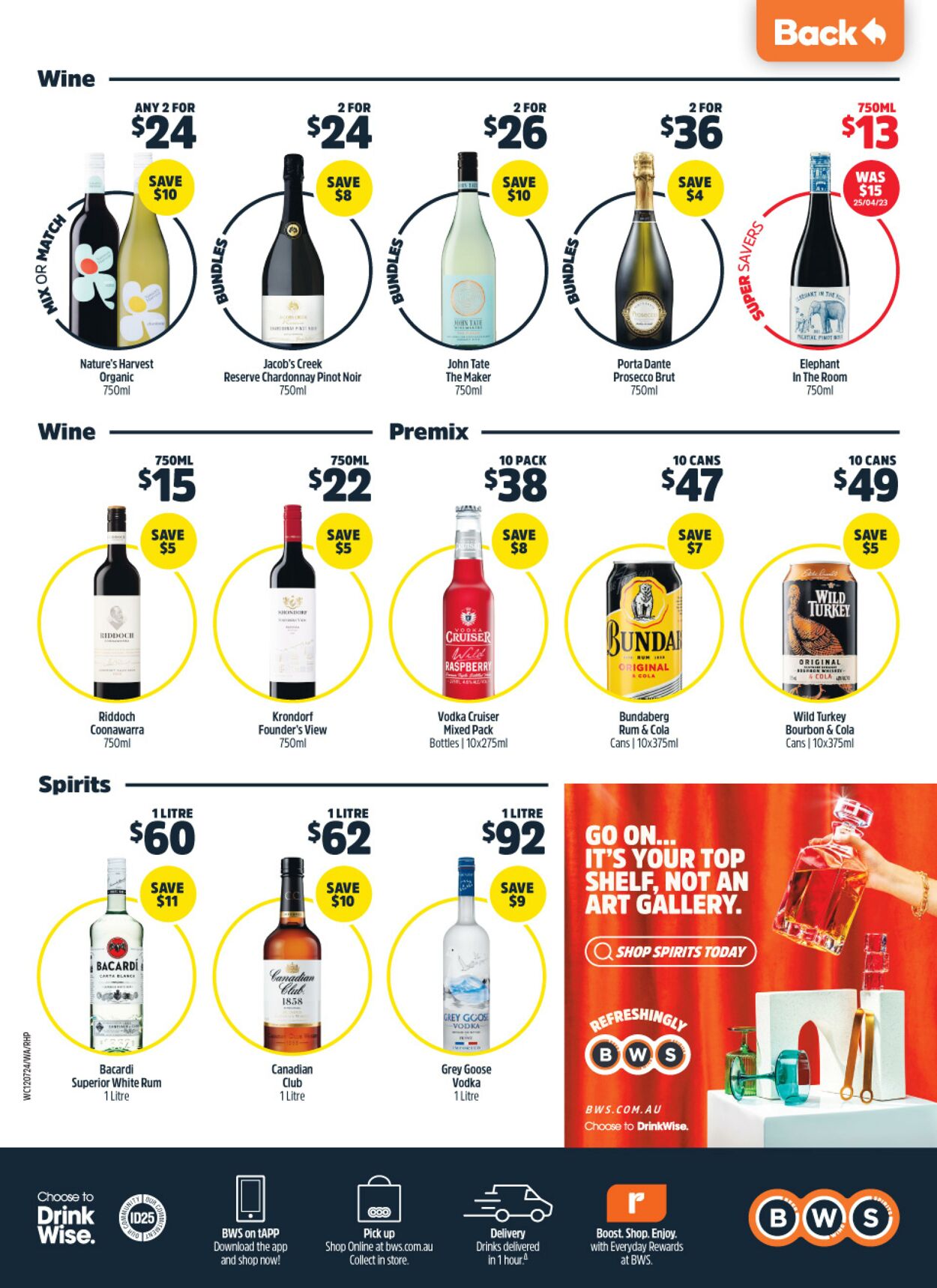 Catalogue Woolworths 12.07.2023 - 18.07.2023