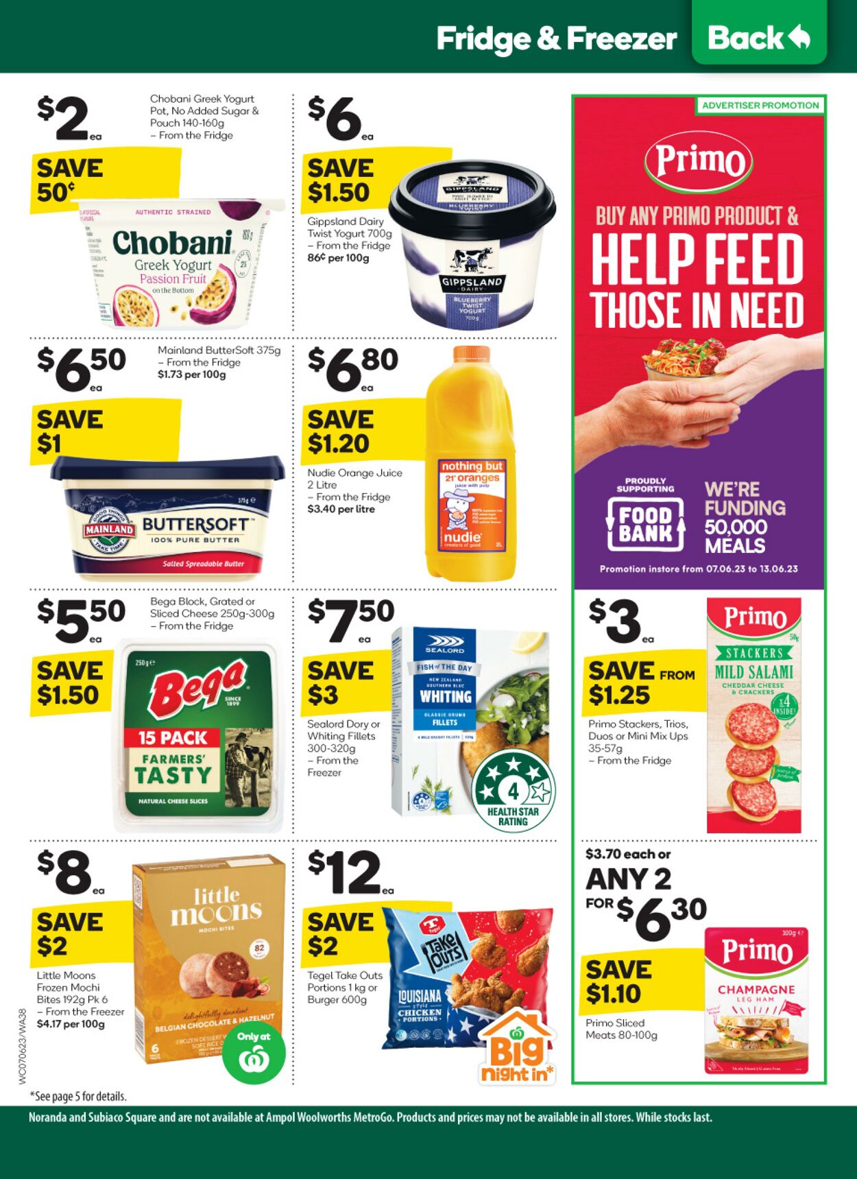 Catalogue Woolworths 07.06.2023 - 13.06.2023