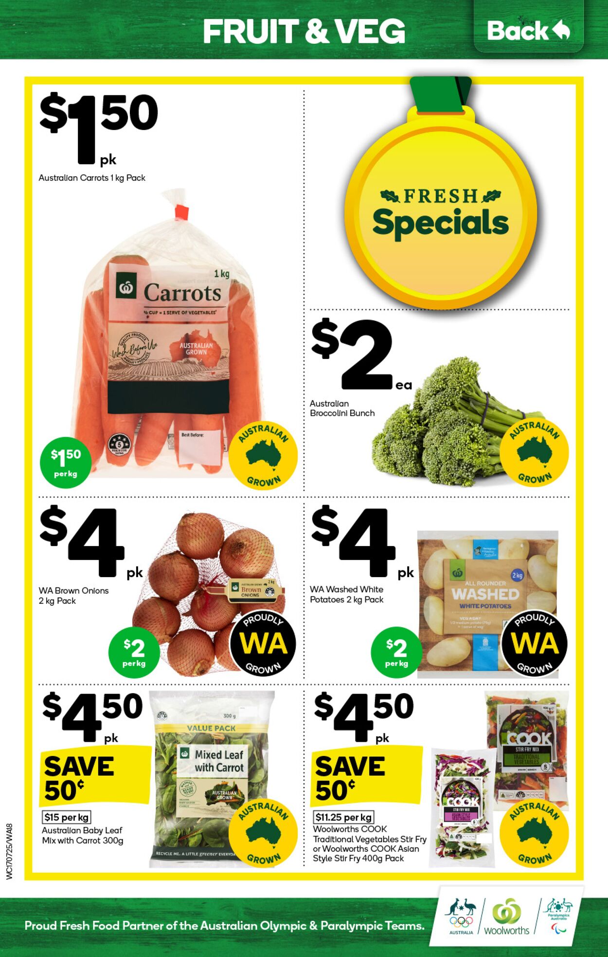 Catalogue Woolworths 17.07.2024 - 23.07.2024