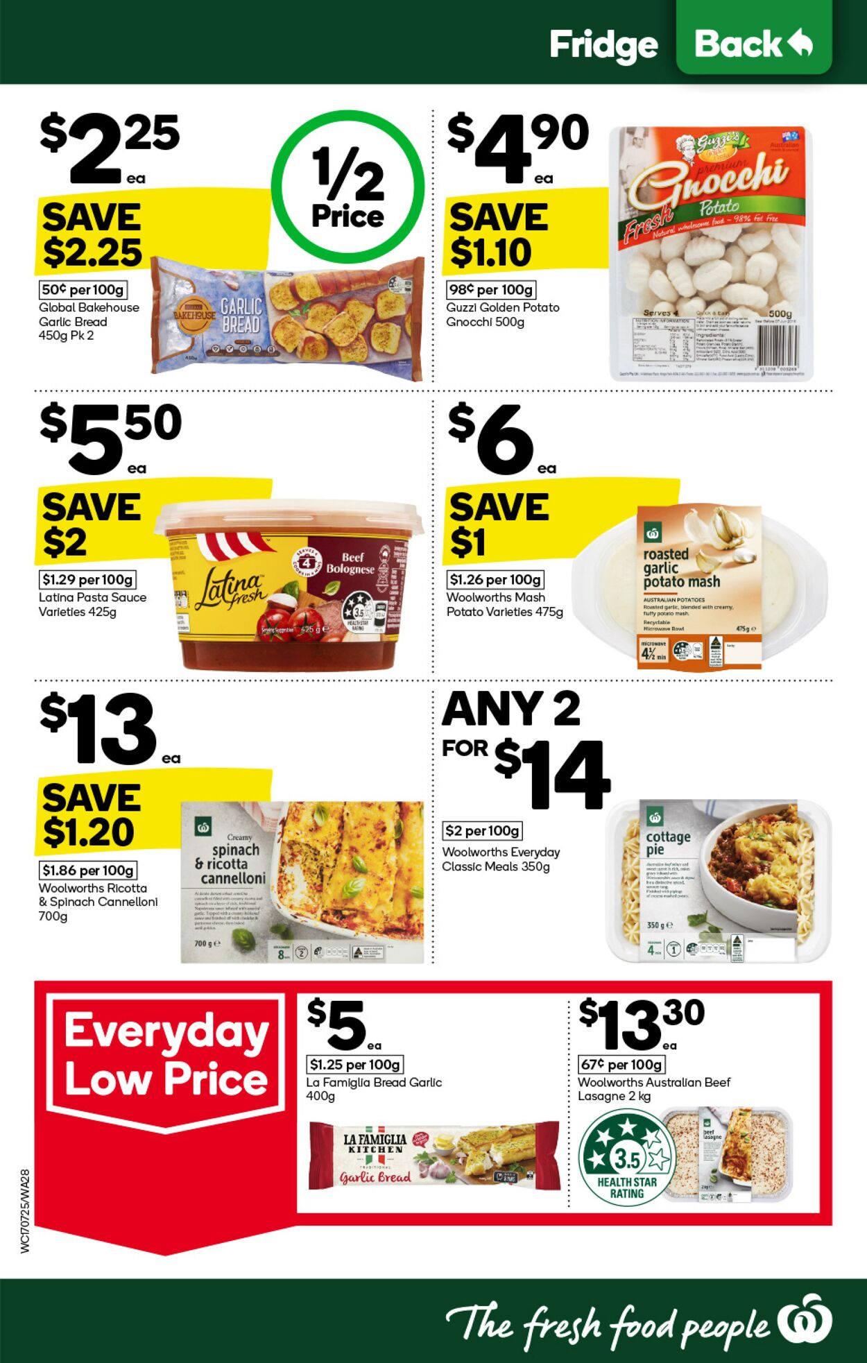 Catalogue Woolworths 17.07.2024 - 23.07.2024