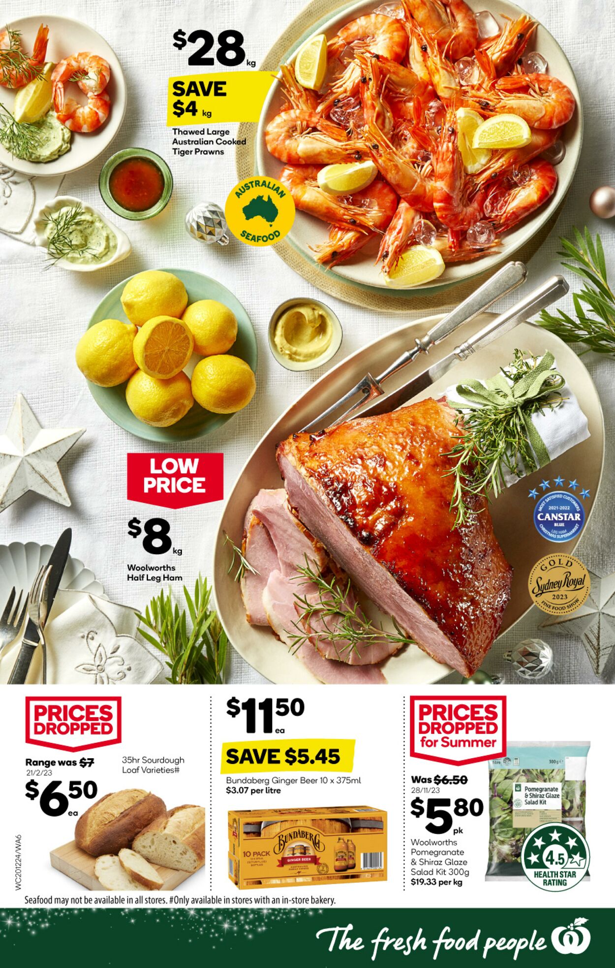 Catalogue Woolworths 20.12.2023 - 26.12.2023