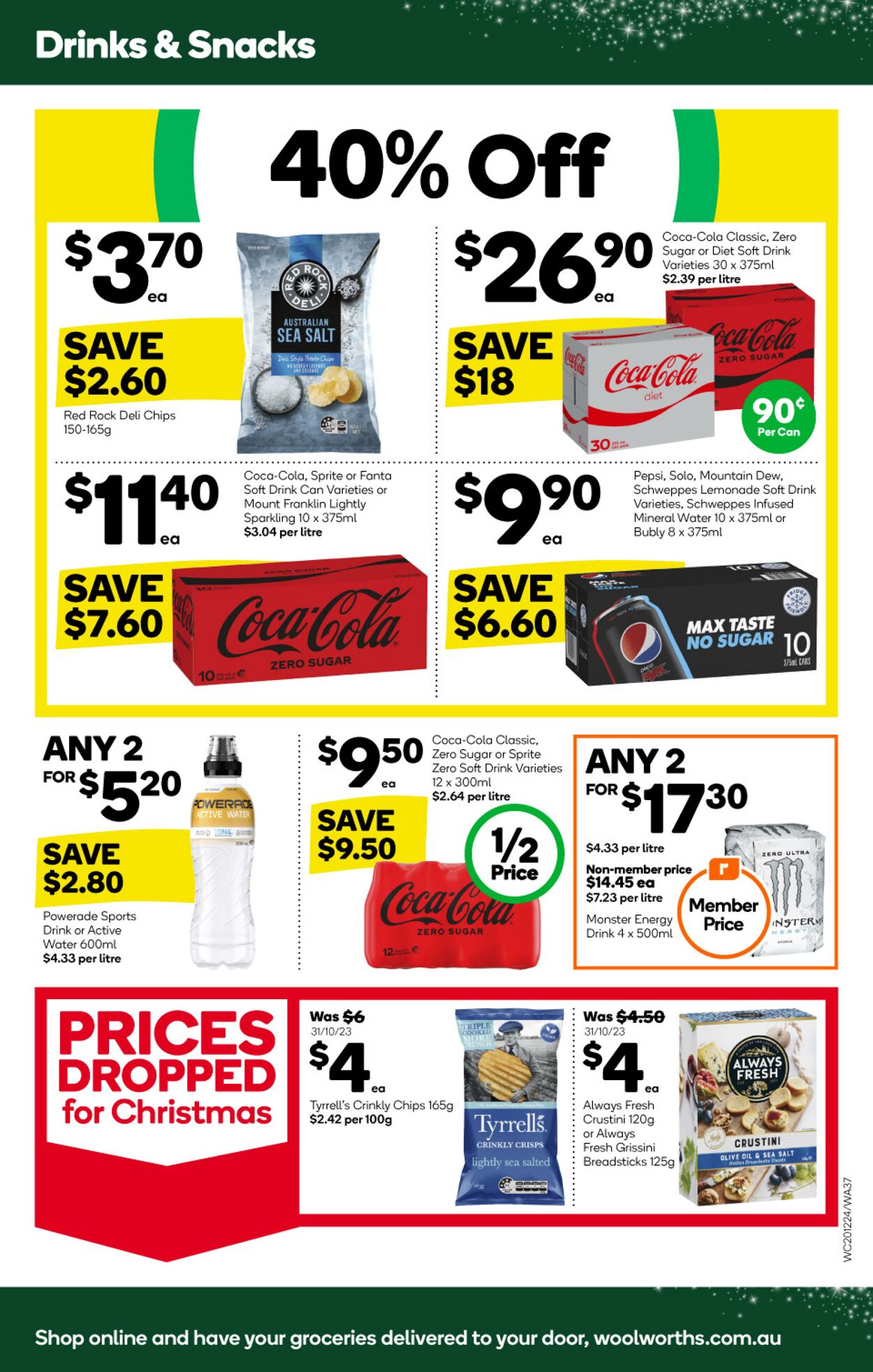 Catalogue Woolworths 20.12.2023 - 26.12.2023