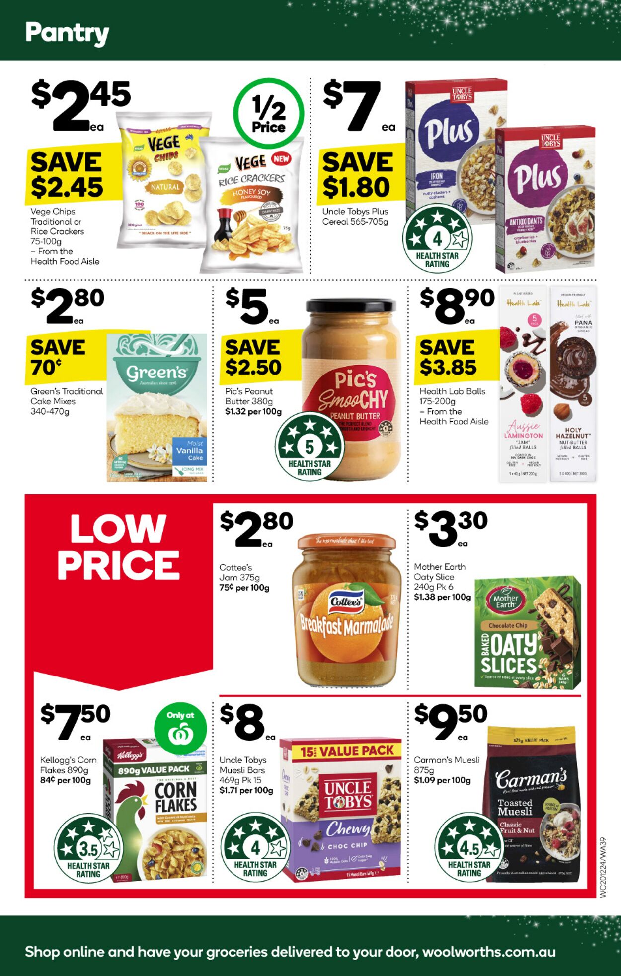 Catalogue Woolworths 20.12.2023 - 26.12.2023