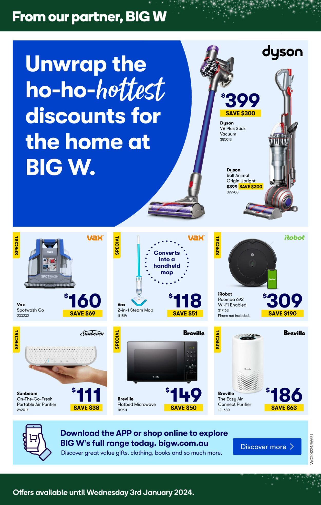 Catalogue Woolworths 20.12.2023 - 26.12.2023