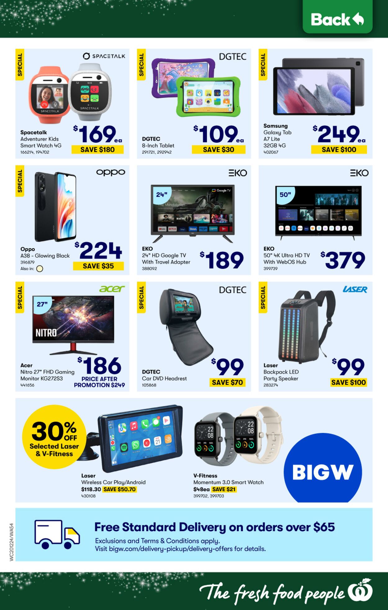 Catalogue Woolworths 20.12.2023 - 26.12.2023
