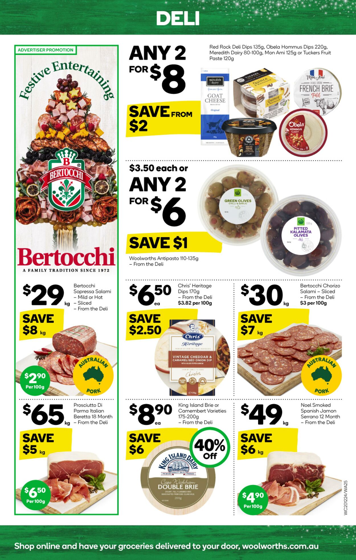 Catalogue Woolworths 20.12.2023 - 26.12.2023