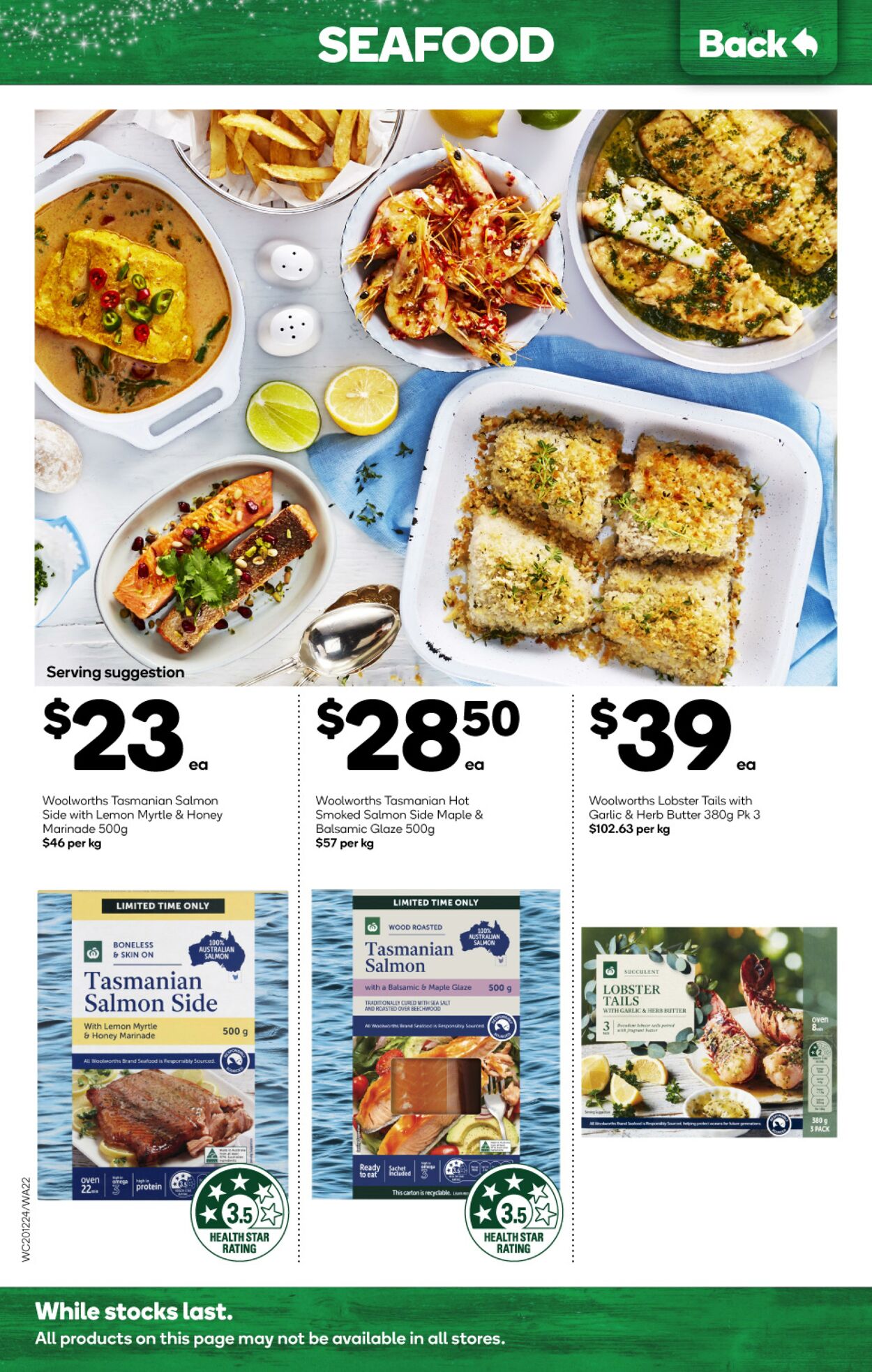 Catalogue Woolworths 20.12.2023 - 26.12.2023