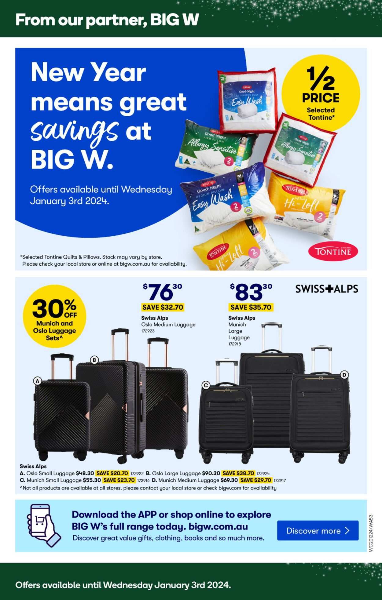 Catalogue Woolworths 20.12.2023 - 26.12.2023