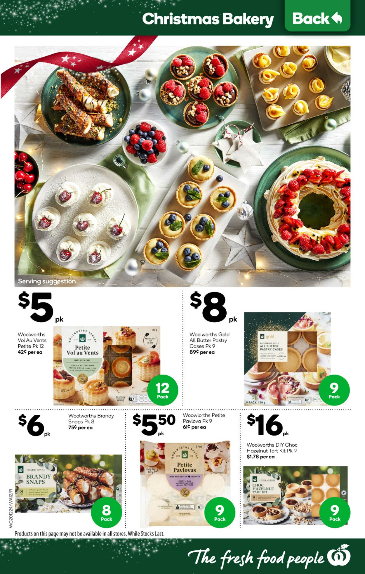 Catalogue Woolworths 20.12.2023 - 26.12.2023