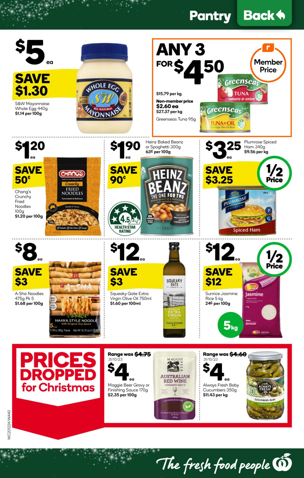 Catalogue Woolworths 20.12.2023 - 26.12.2023