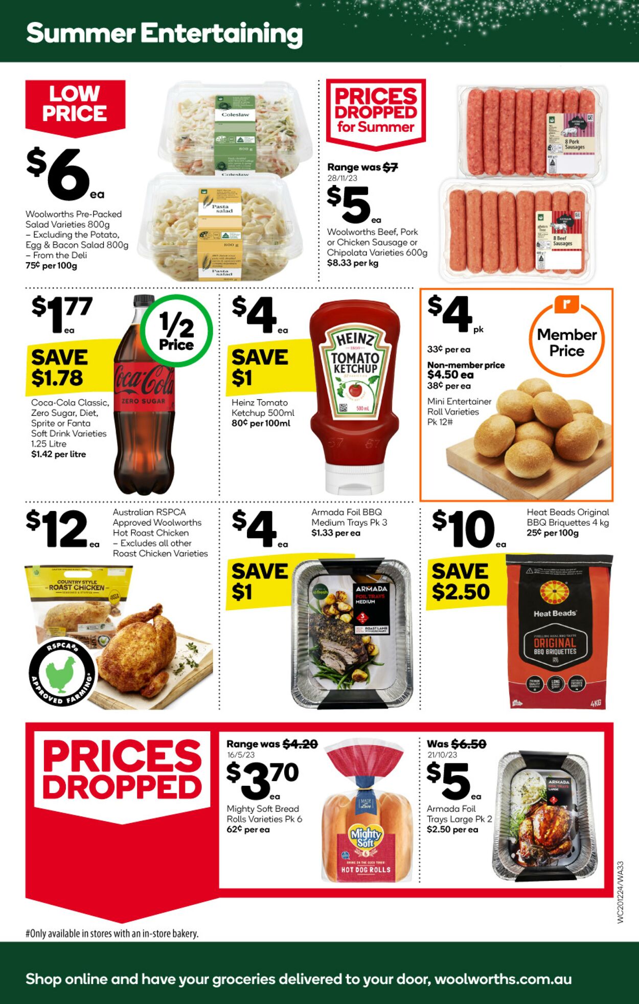 Catalogue Woolworths 20.12.2023 - 26.12.2023