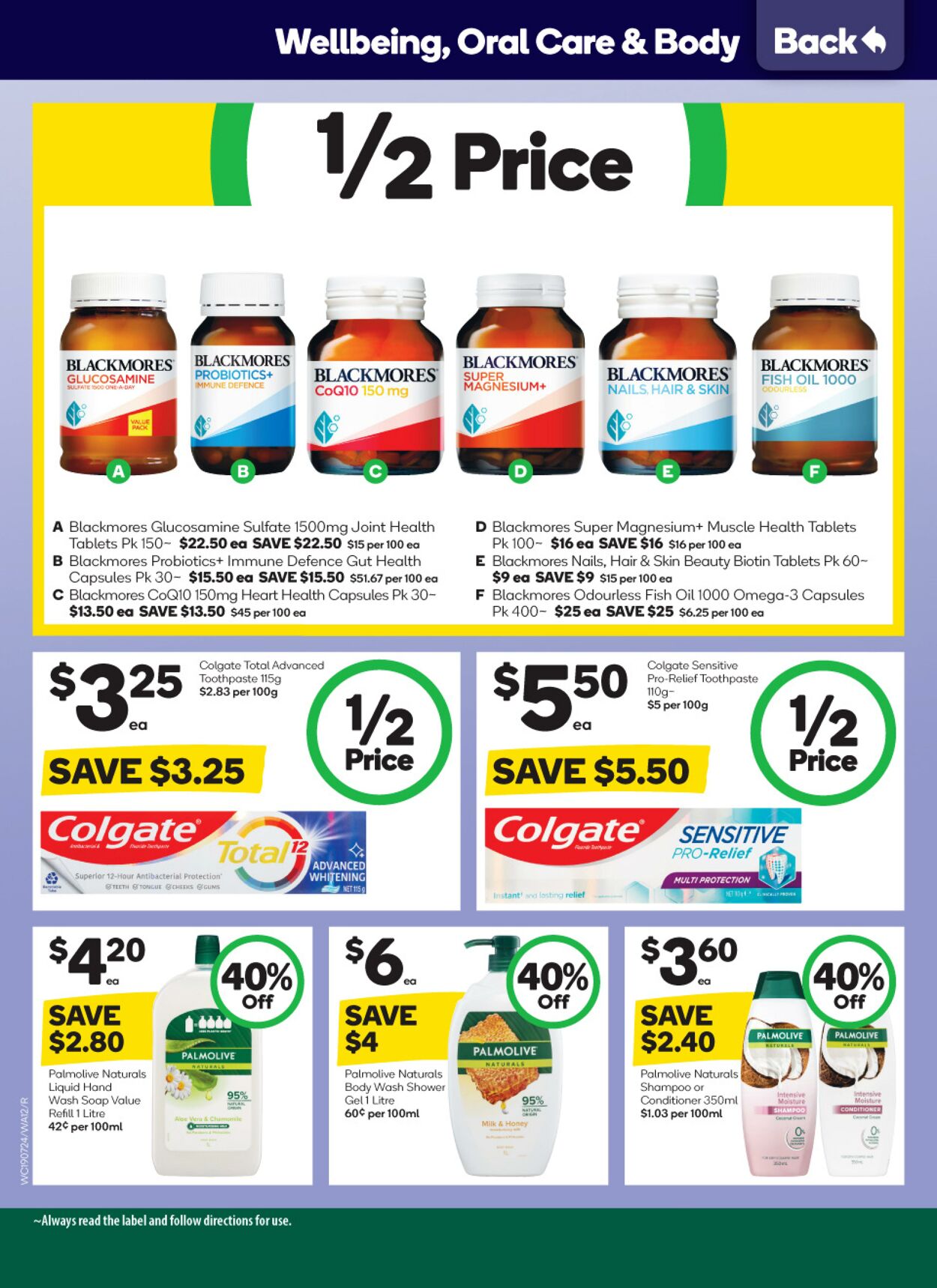 Catalogue Woolworths 19.07.2023 - 25.07.2023