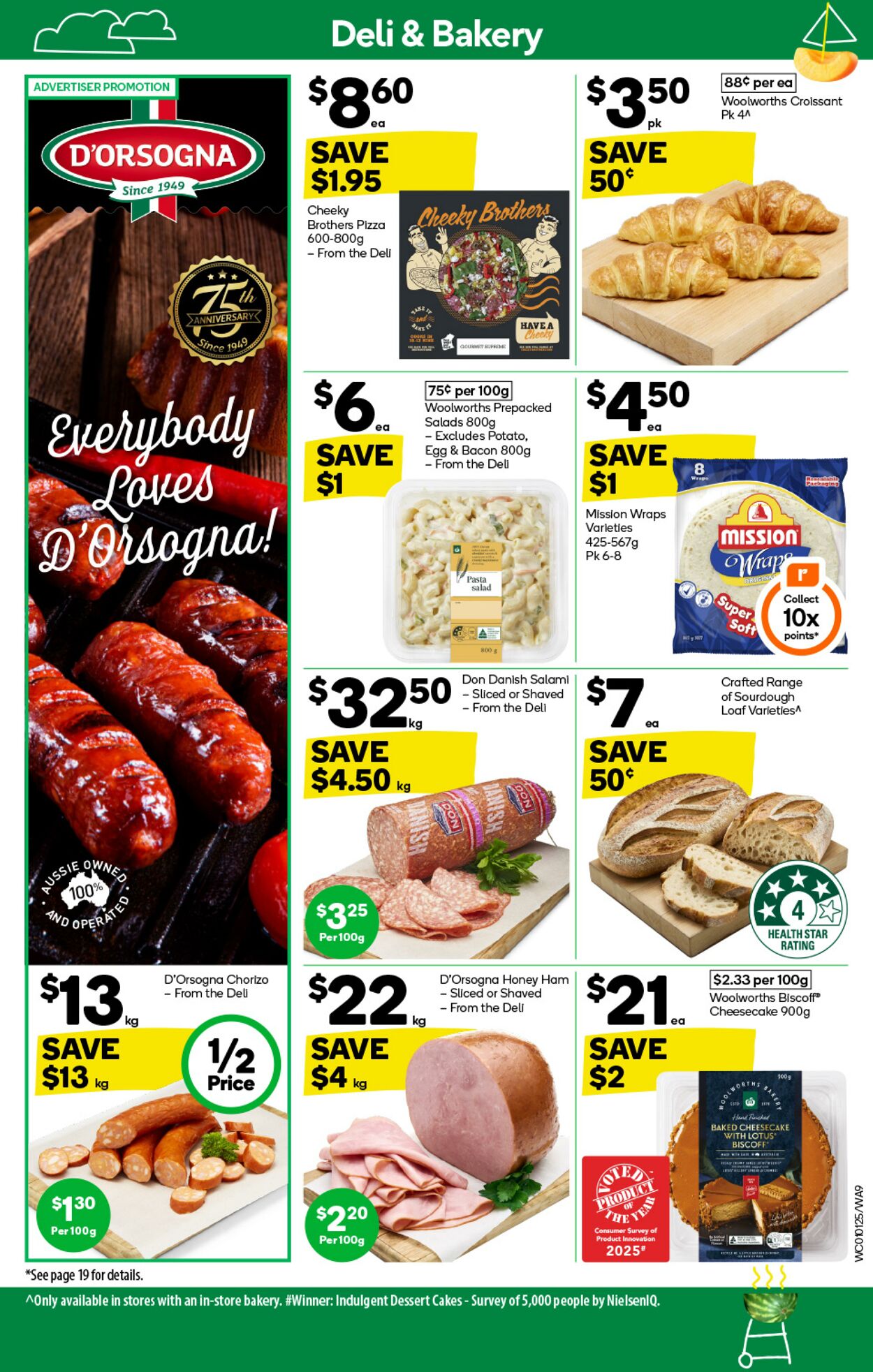 Catalogue Woolworths 01.01.2025 - 07.01.2025