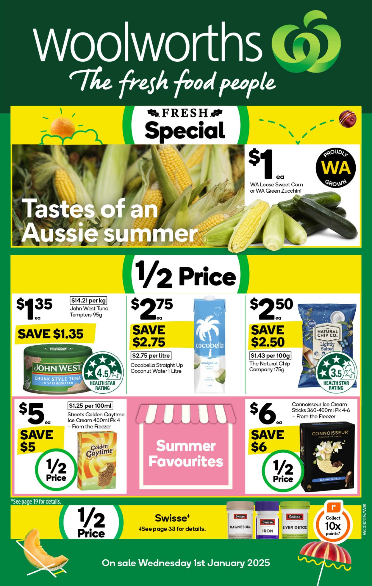 Catalogue Woolworths 01.01.2025 - 07.01.2025