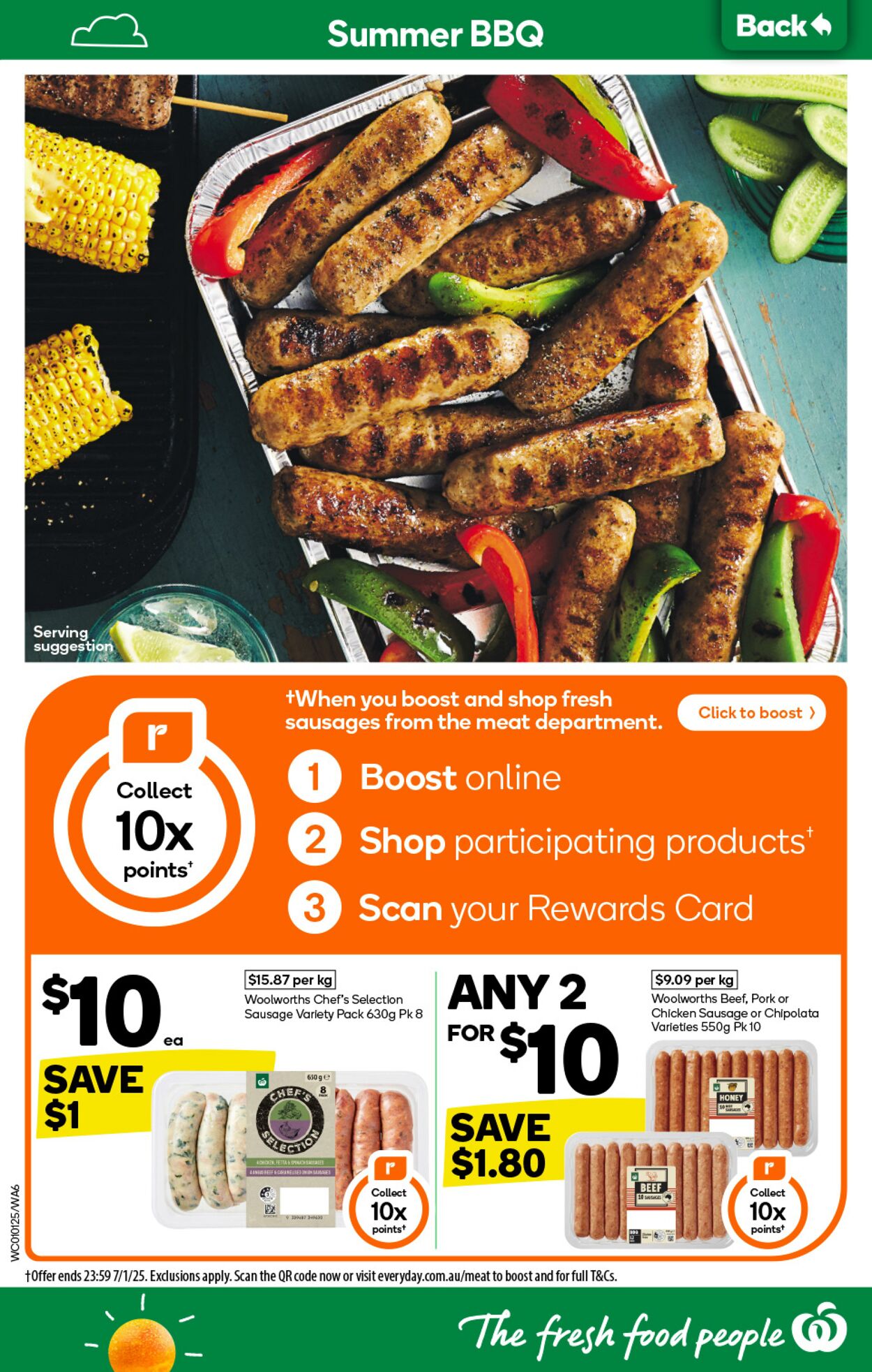 Catalogue Woolworths 01.01.2025 - 07.01.2025