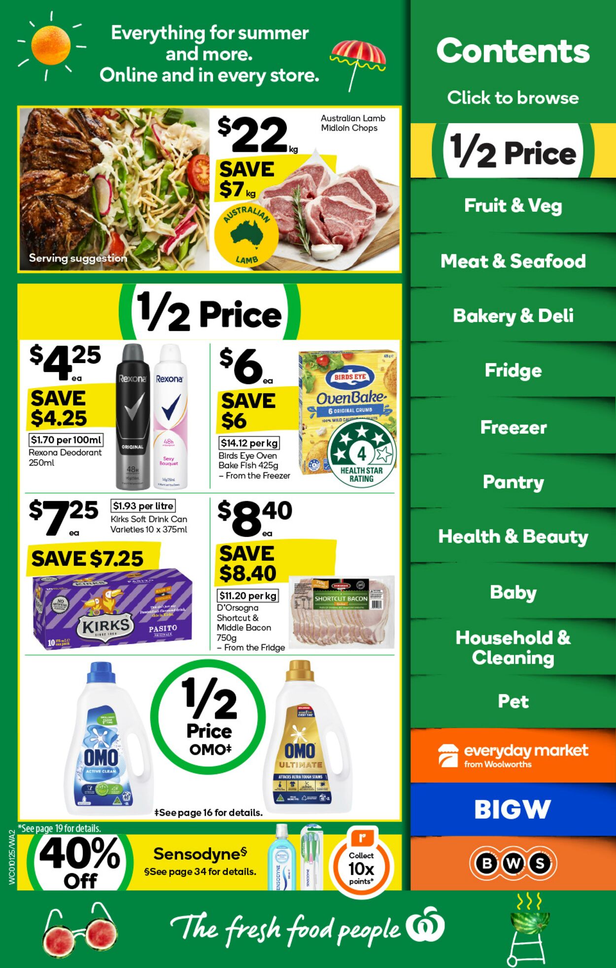 Catalogue Woolworths 01.01.2025 - 07.01.2025