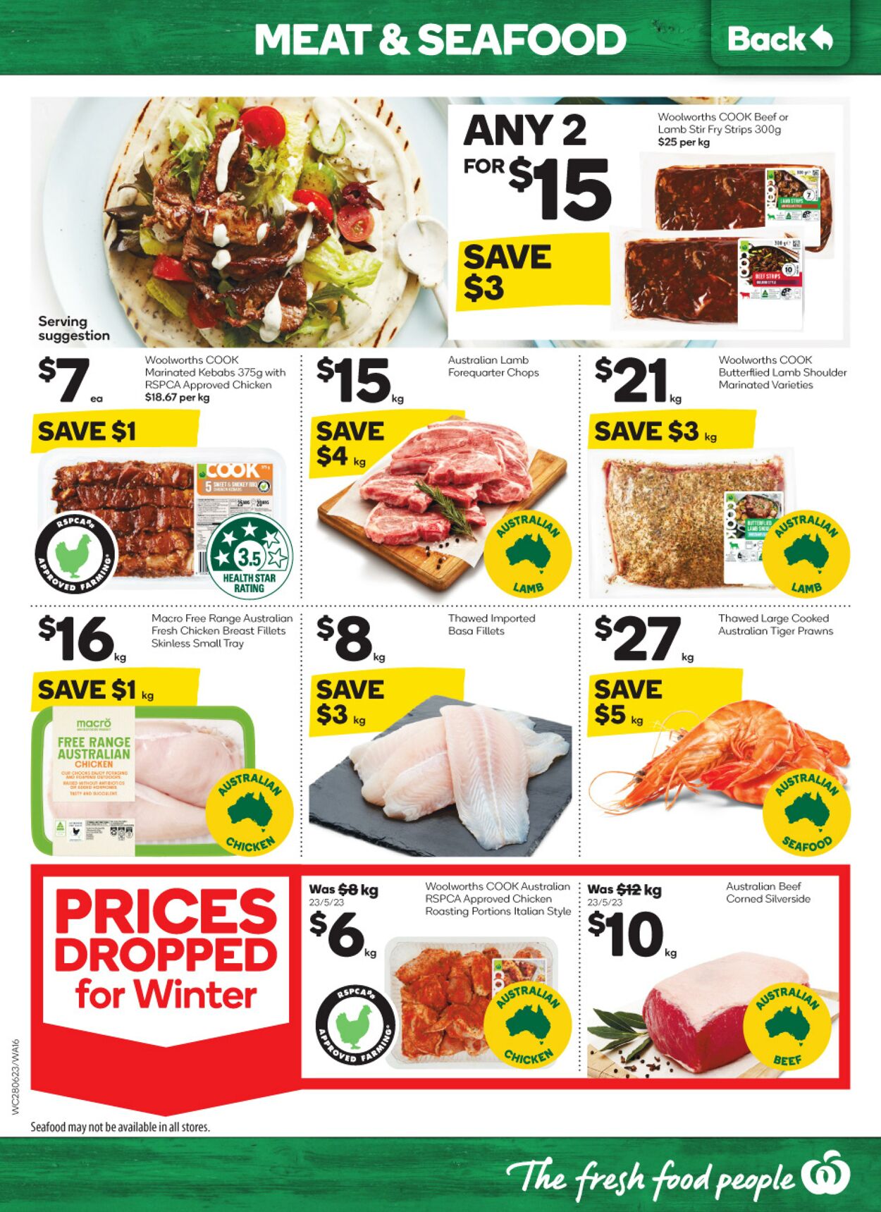 Catalogue Woolworths 28.06.2023 - 04.07.2023