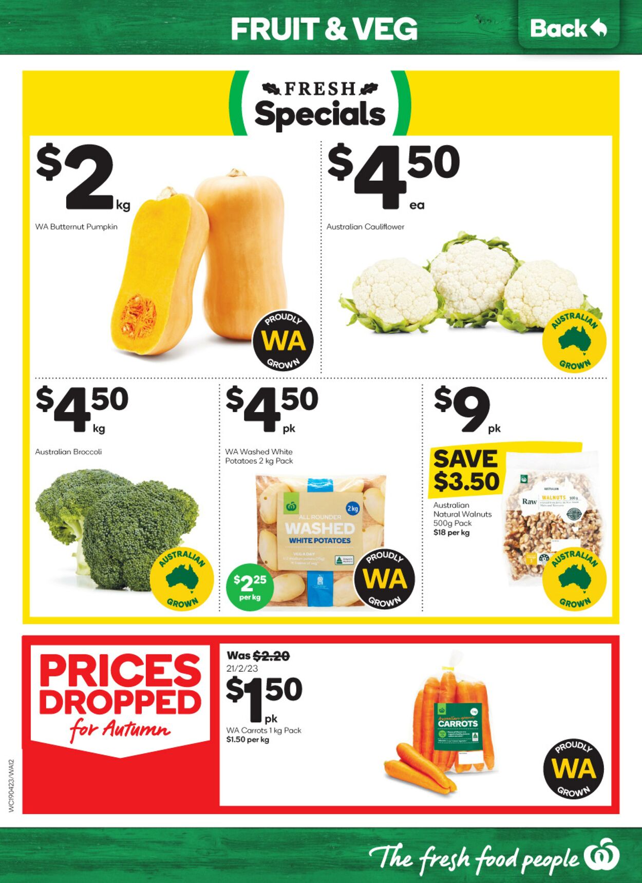 Catalogue Woolworths 19.04.2023 - 25.04.2023