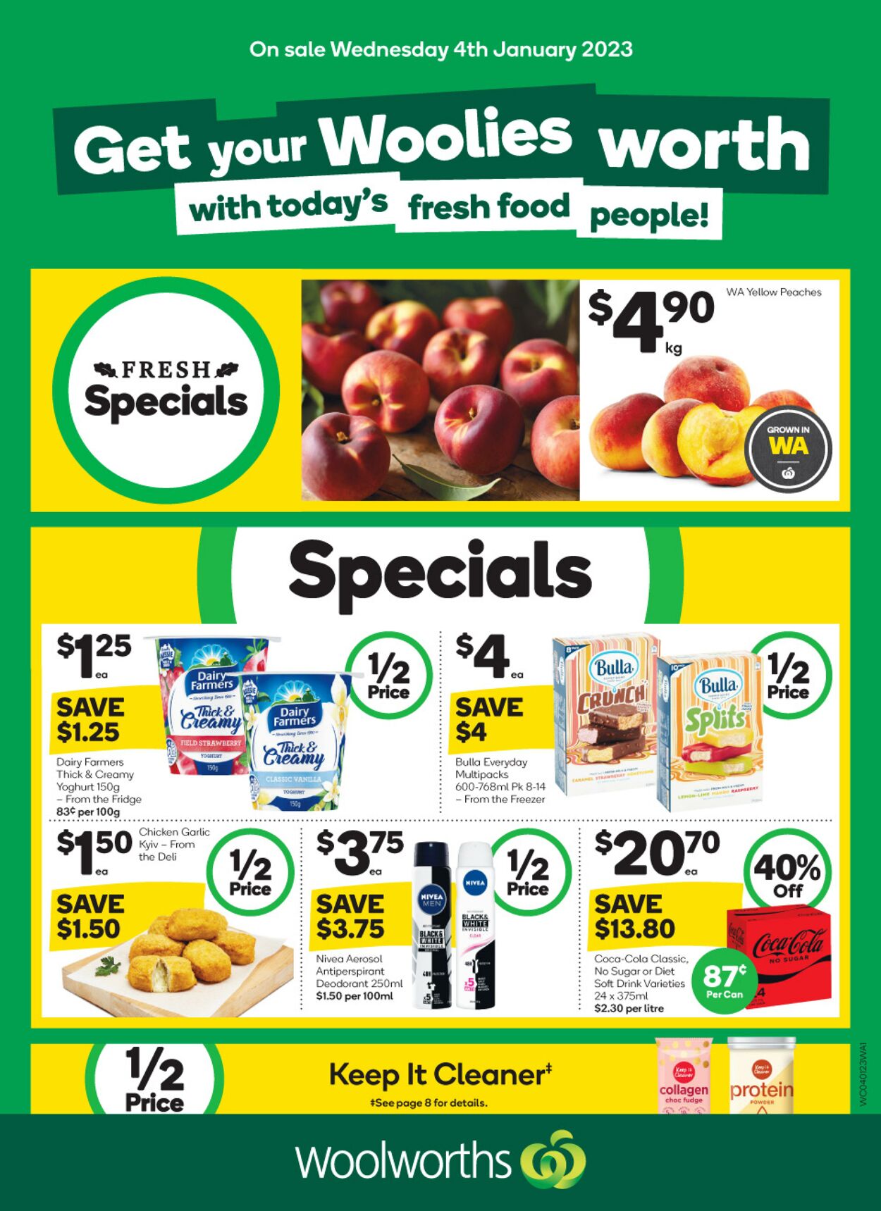 Catalogue Woolworths 04.01.2023 - 10.01.2023