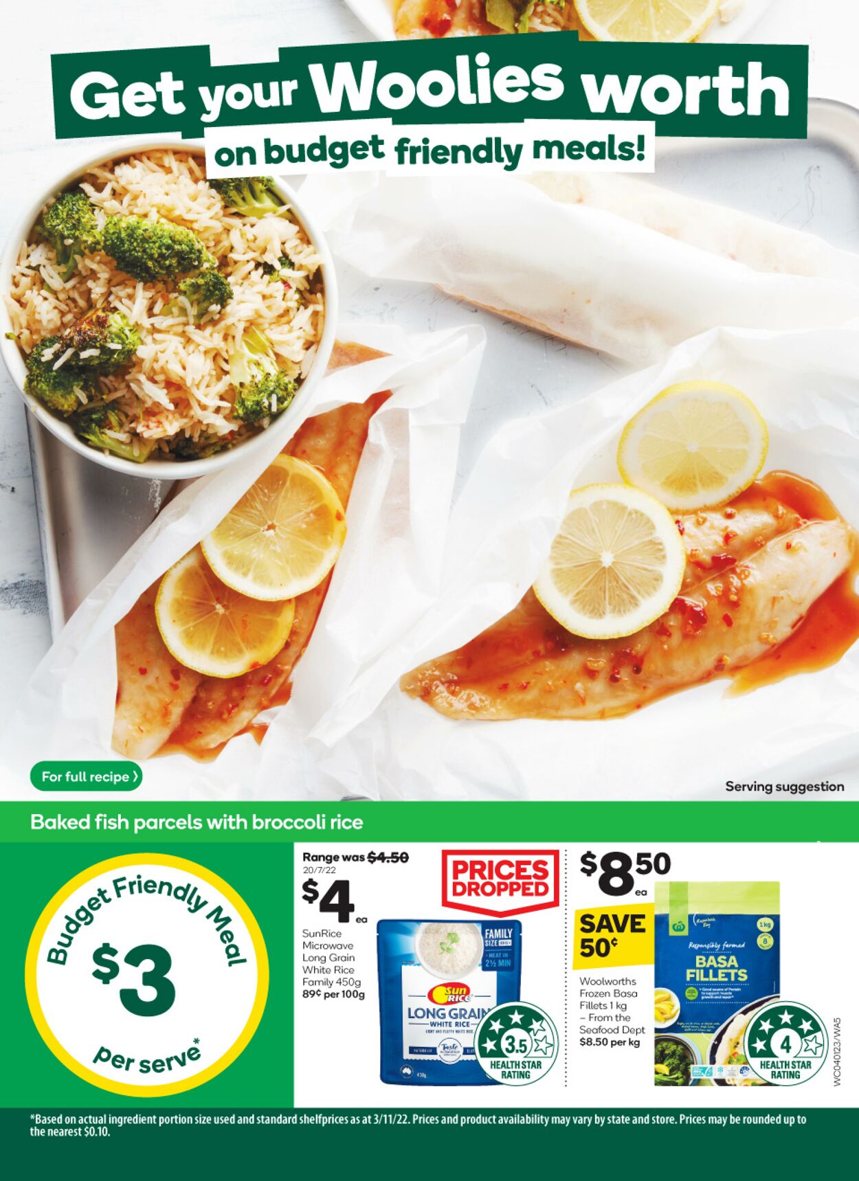 Catalogue Woolworths 04.01.2023 - 10.01.2023