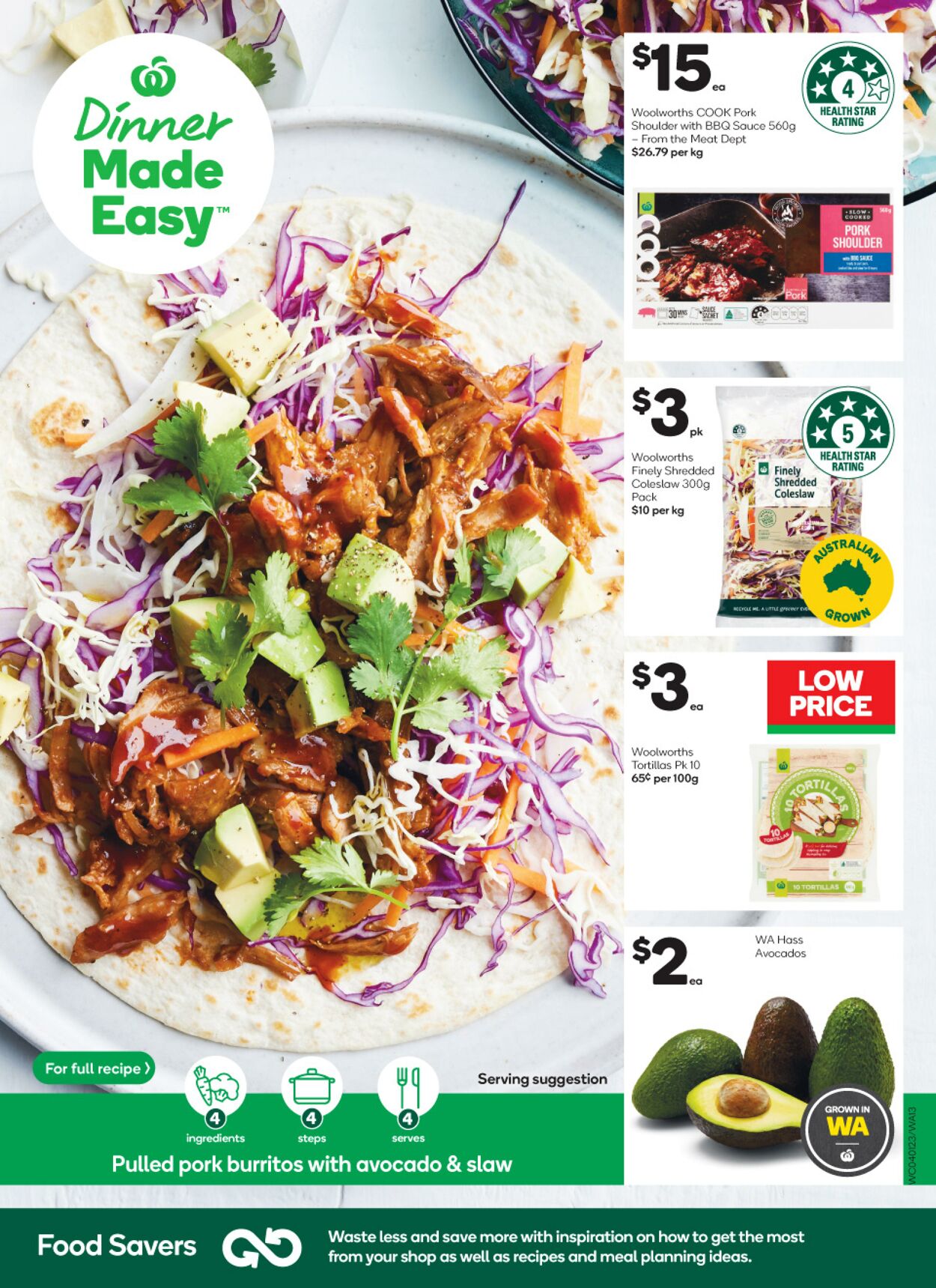 Catalogue Woolworths 04.01.2023 - 10.01.2023