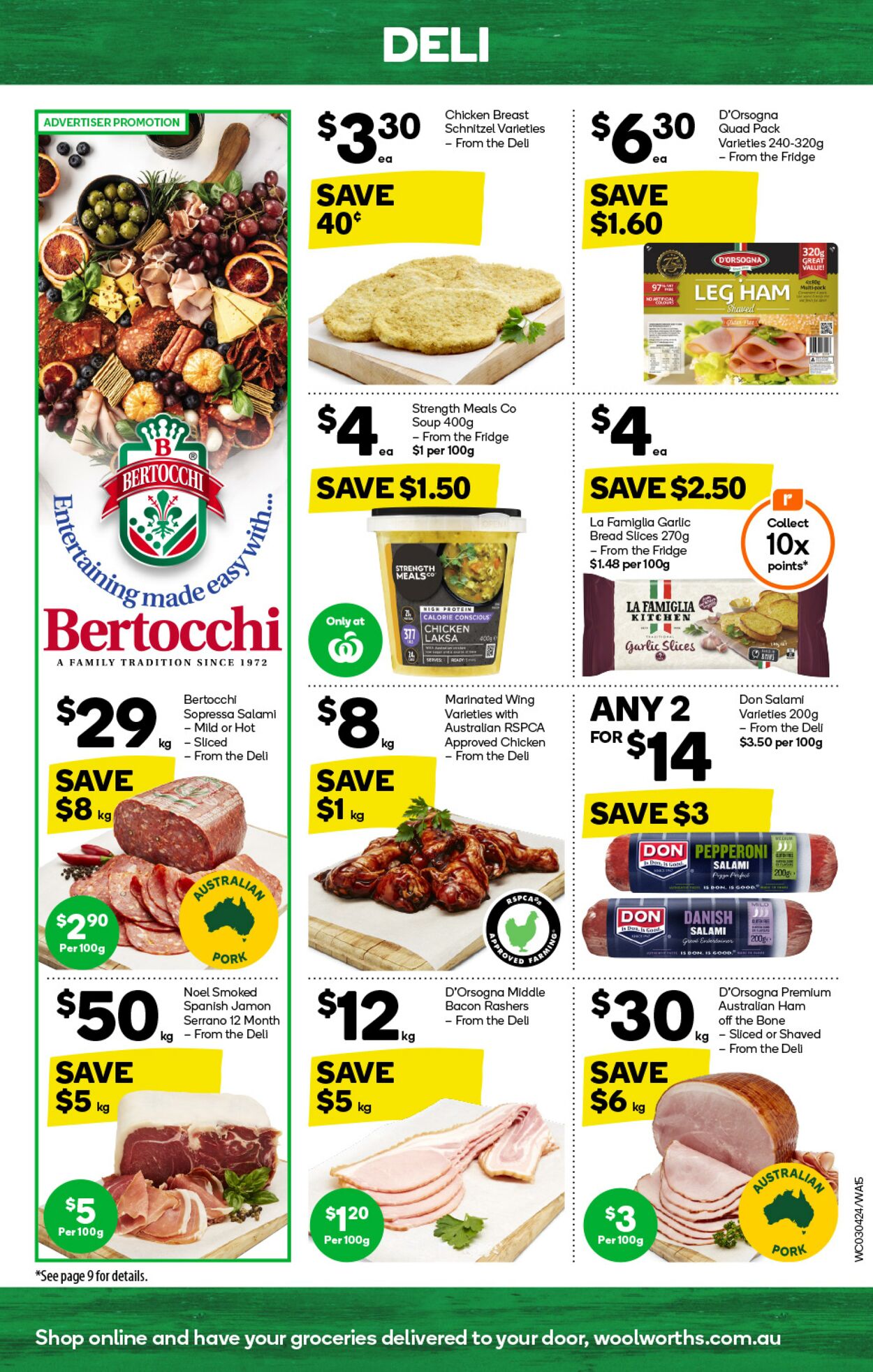 Catalogue Woolworths 03.04.2024 - 09.04.2024