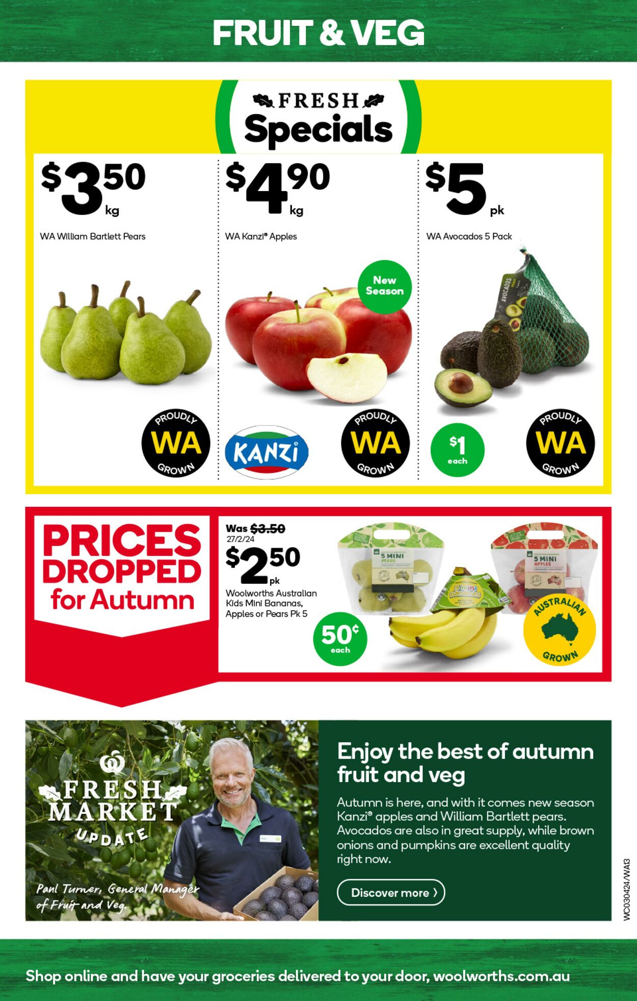 Catalogue Woolworths 03.04.2024 - 09.04.2024