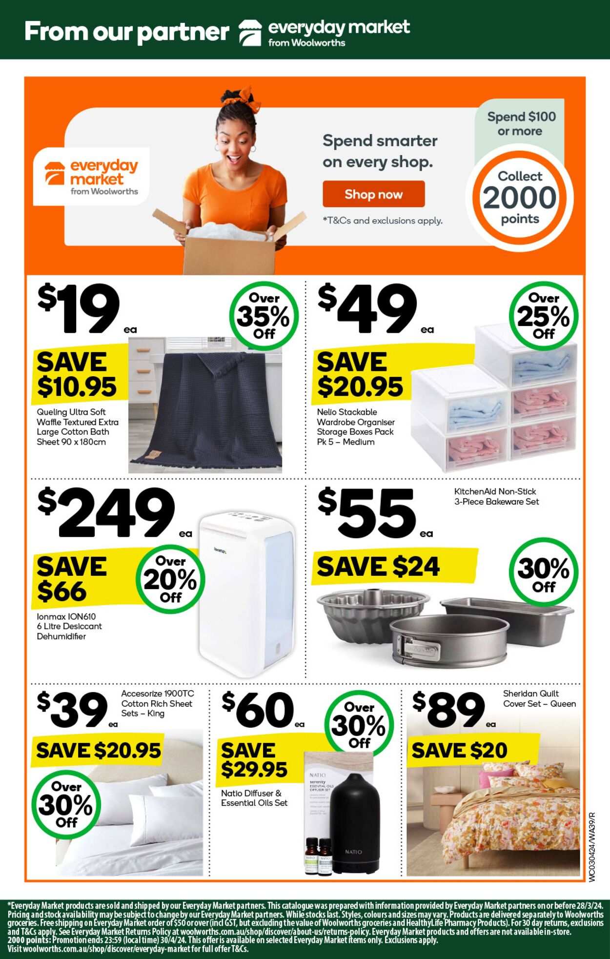 Catalogue Woolworths 03.04.2024 - 09.04.2024