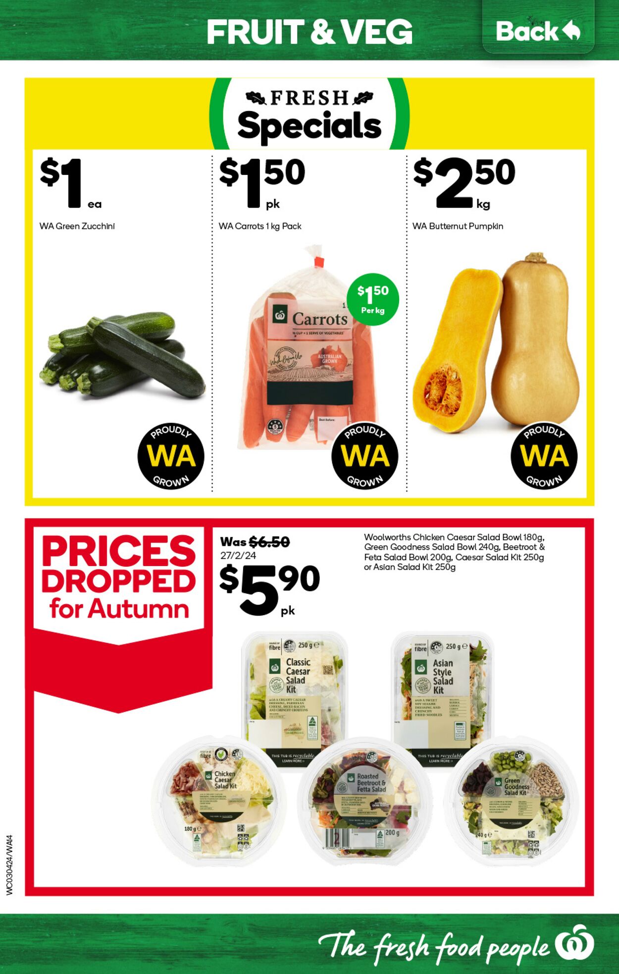 Catalogue Woolworths 03.04.2024 - 09.04.2024