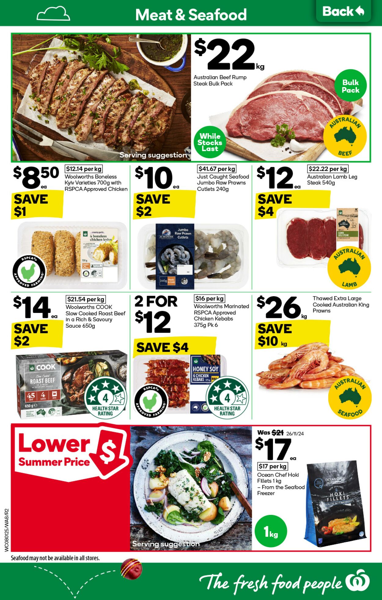 Catalogue Woolworths 08.01.2025 - 14.01.2025