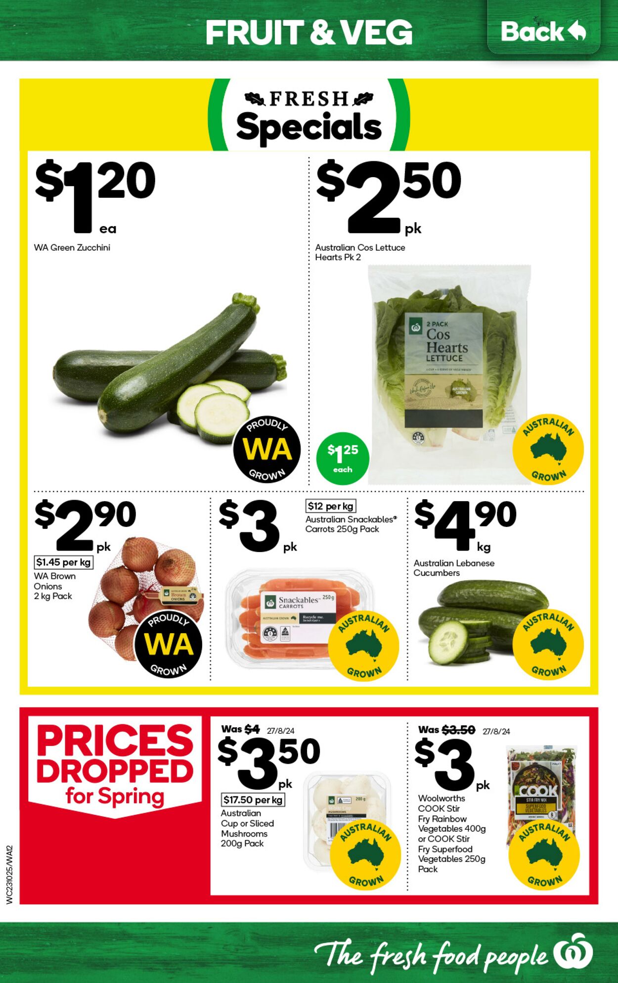 Catalogue Woolworths 23.10.2024 - 29.10.2024