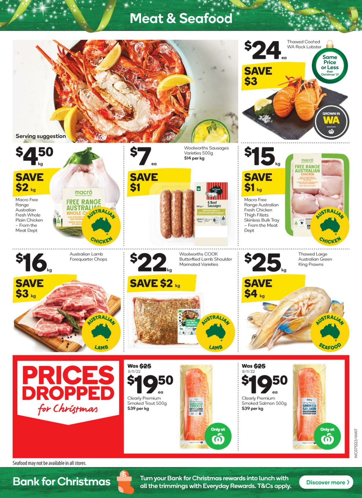 Catalogue Woolworths 07.12.2022 - 13.12.2022