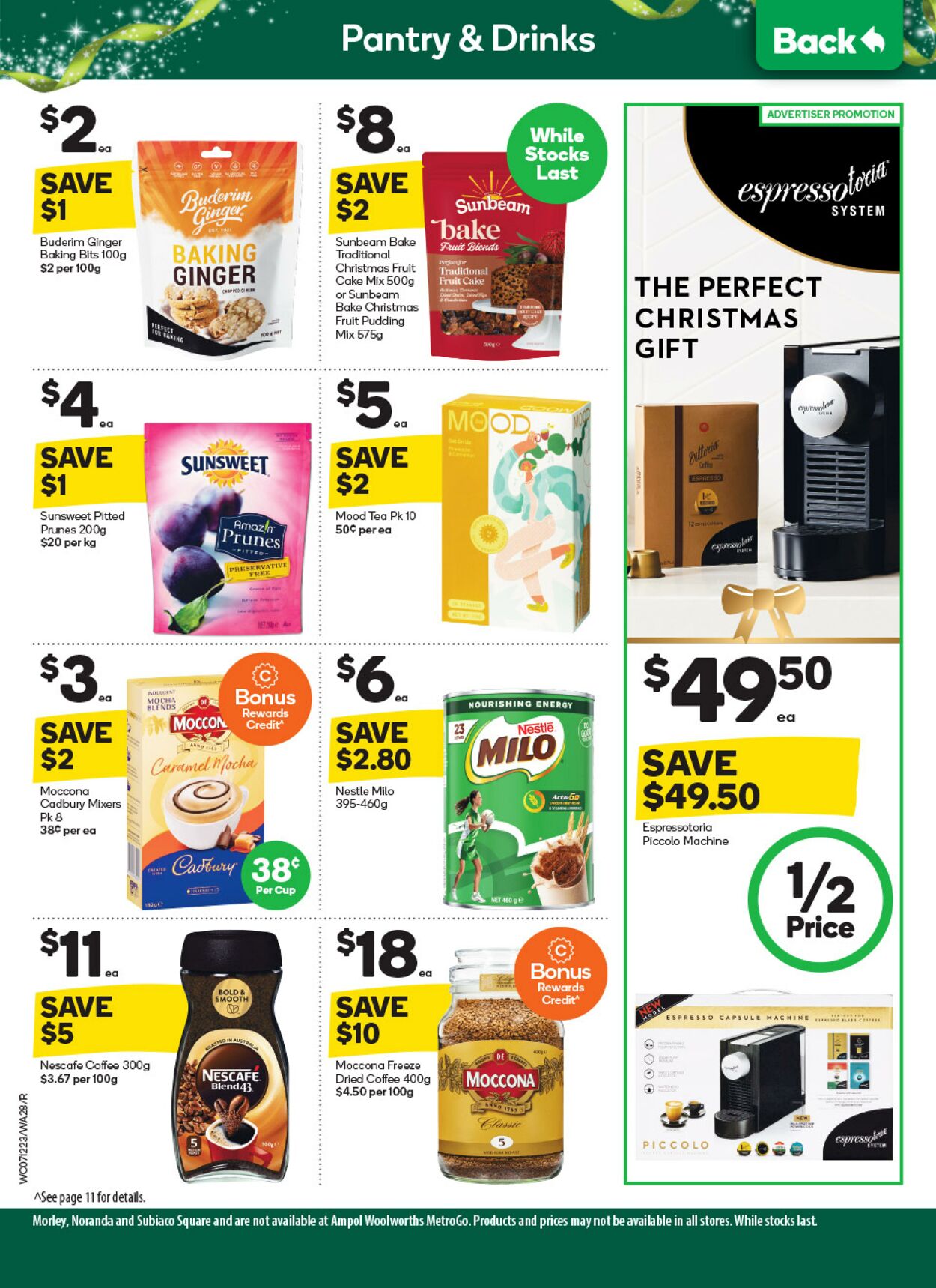 Catalogue Woolworths 07.12.2022 - 13.12.2022