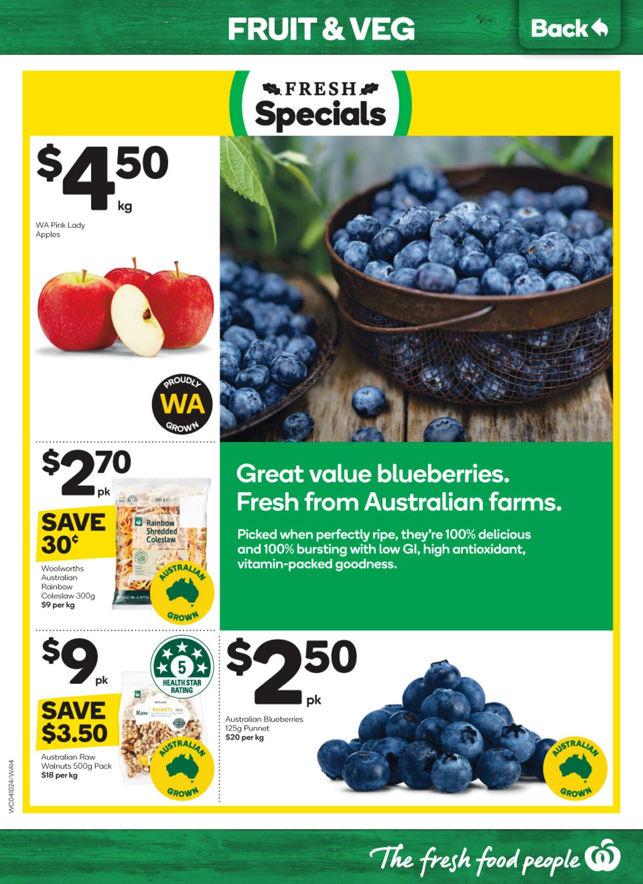 Catalogue Woolworths 04.10.2023 - 10.10.2023