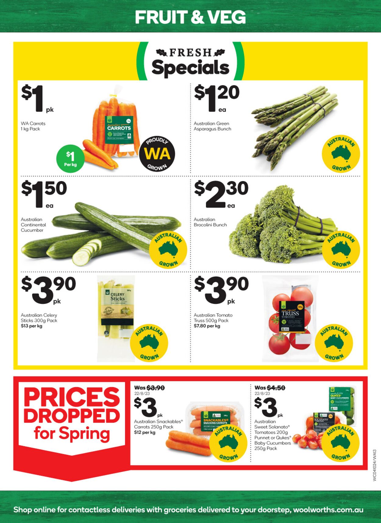 Catalogue Woolworths 04.10.2023 - 10.10.2023