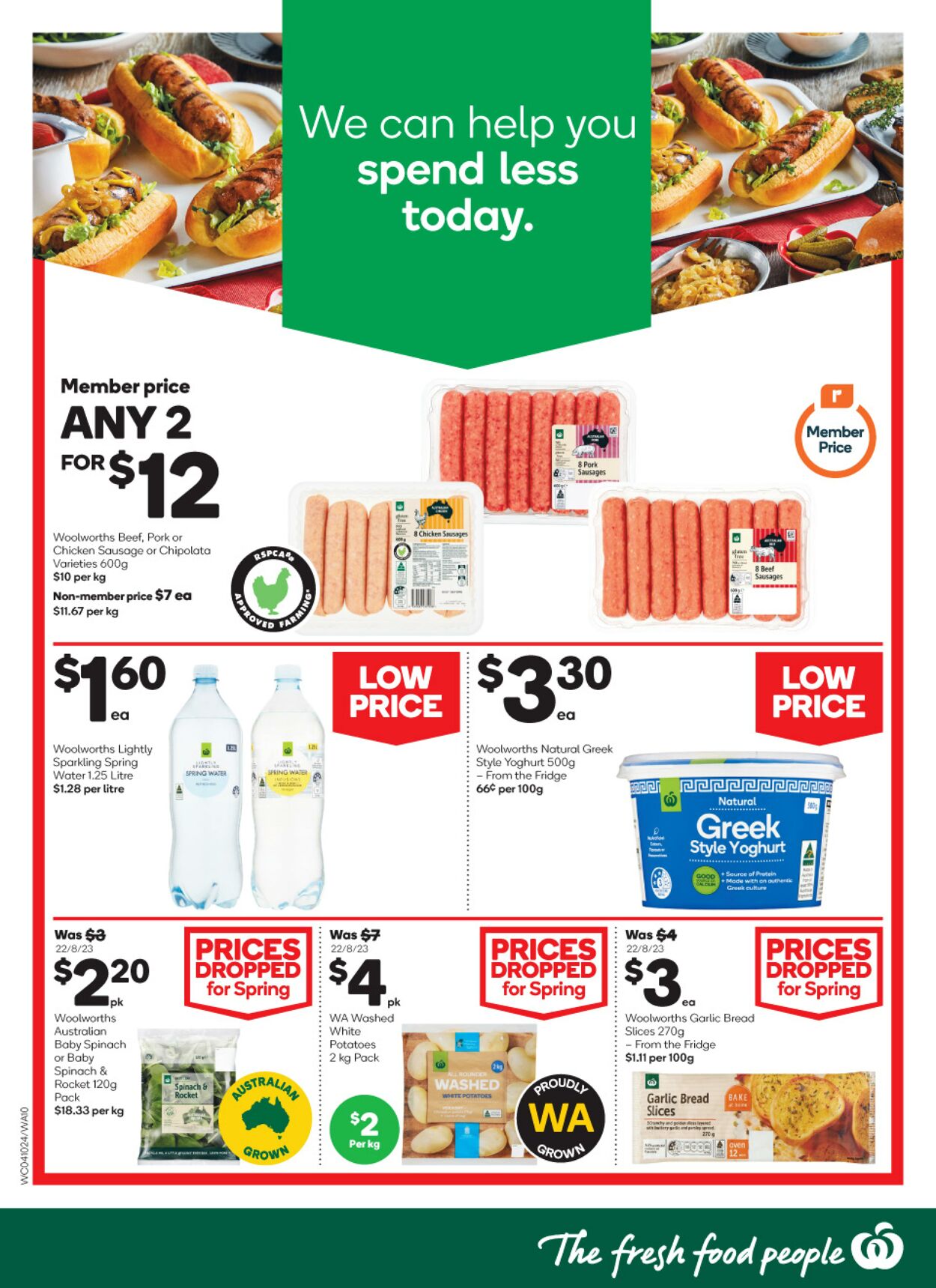 Catalogue Woolworths 04.10.2023 - 10.10.2023