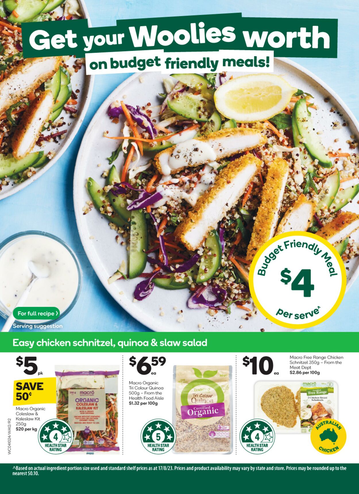 Catalogue Woolworths 04.10.2023 - 10.10.2023