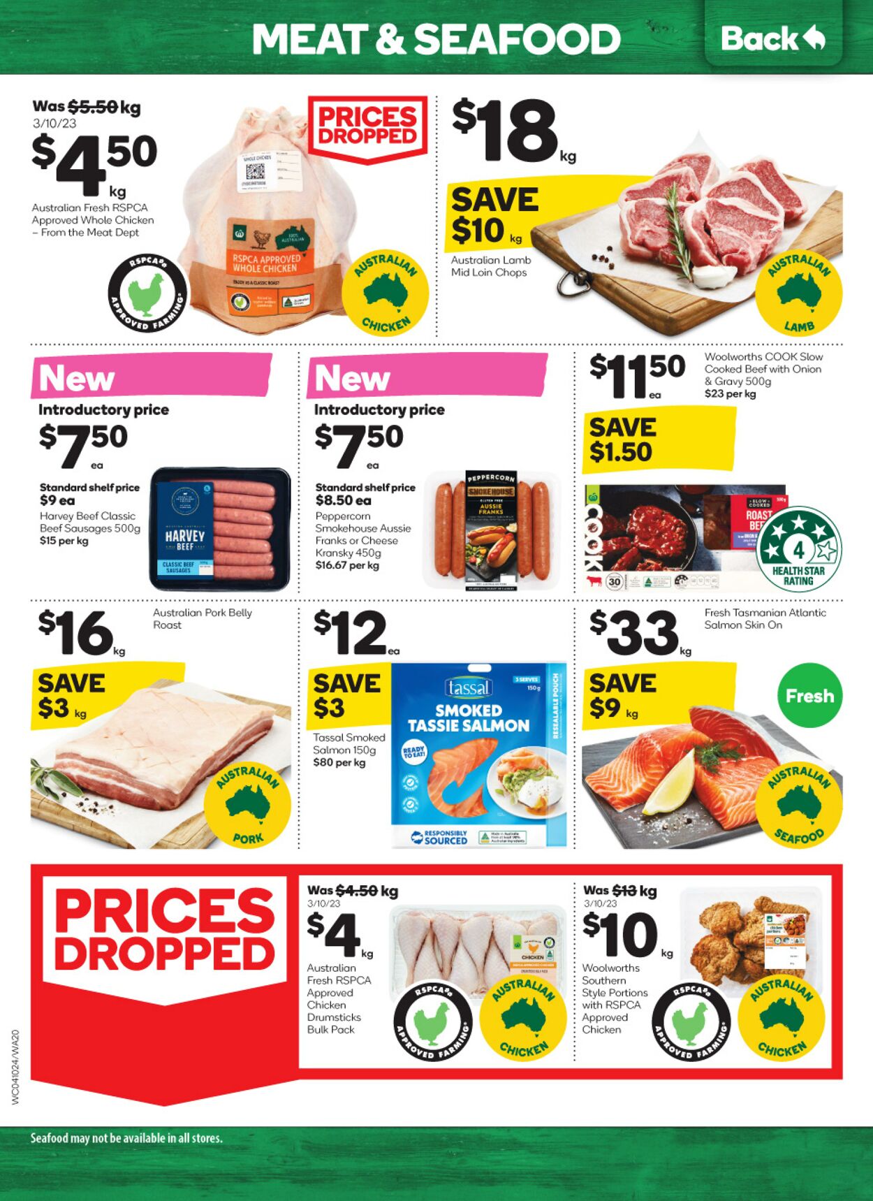 Catalogue Woolworths 04.10.2023 - 10.10.2023