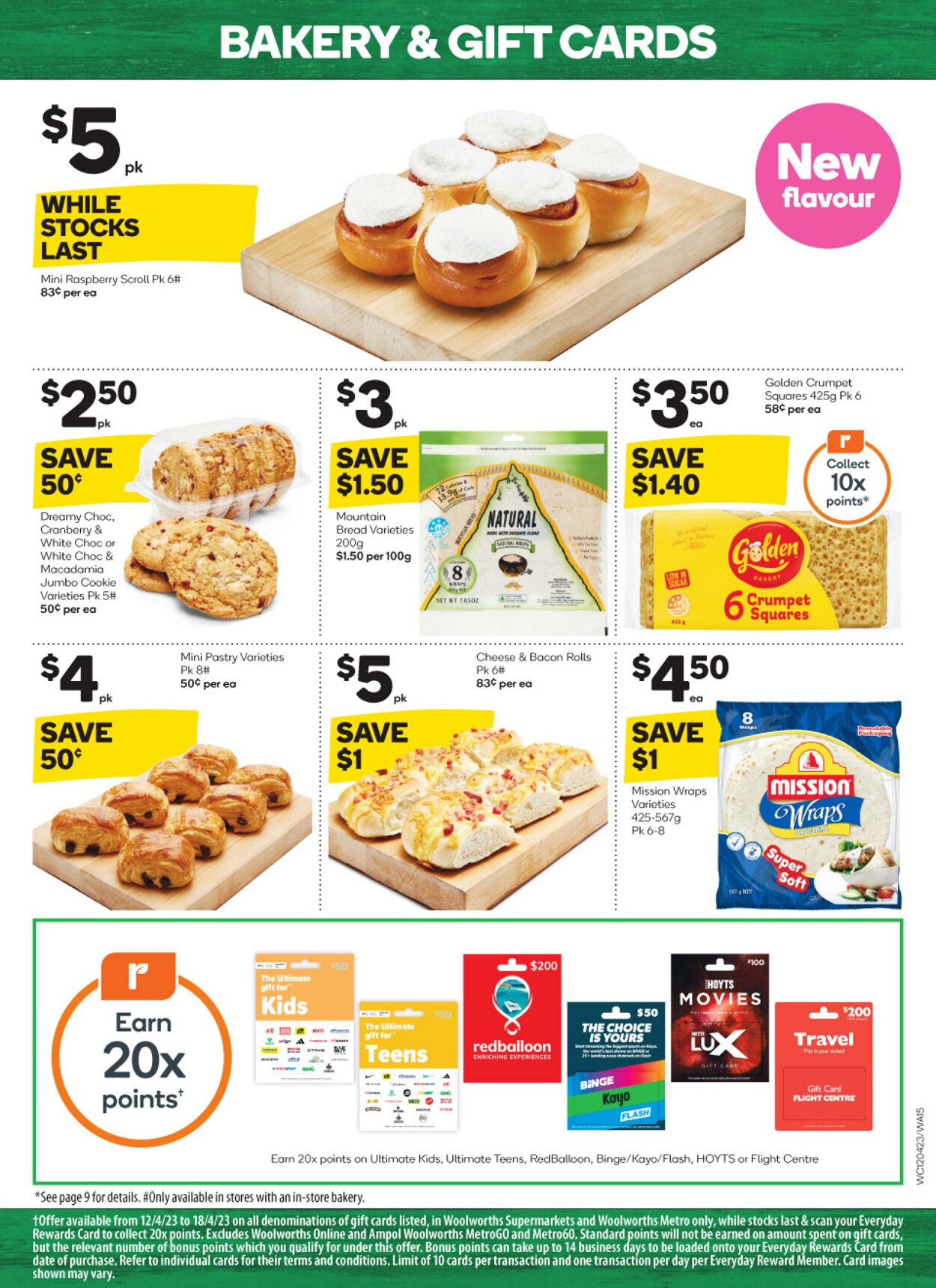 Catalogue Woolworths 12.04.2023 - 18.04.2023